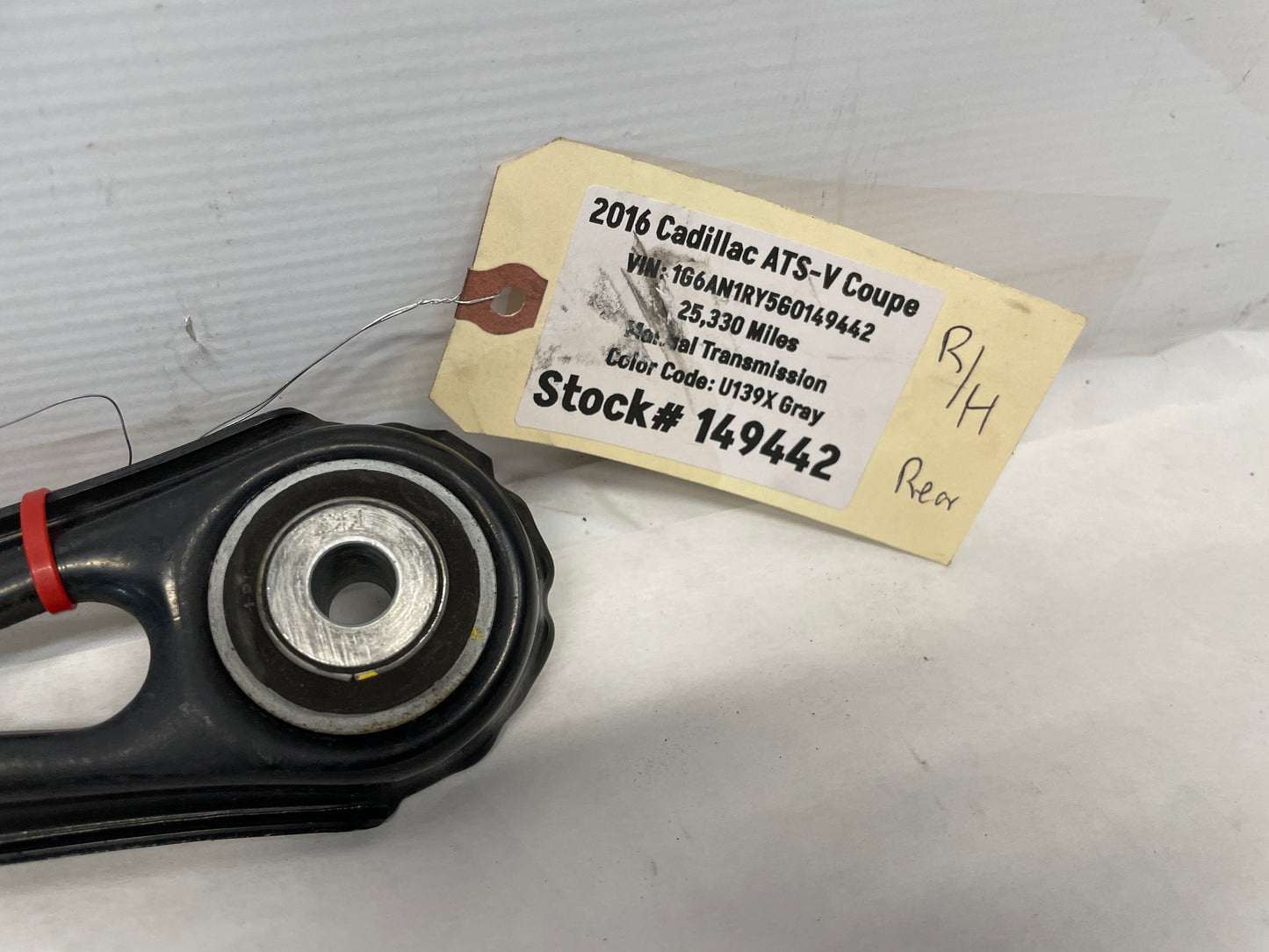 2016 Cadillac ATS-V Coupe RH Passenger Rear Suspension Adjuster Control Arm OEM - Day's Parts Yard