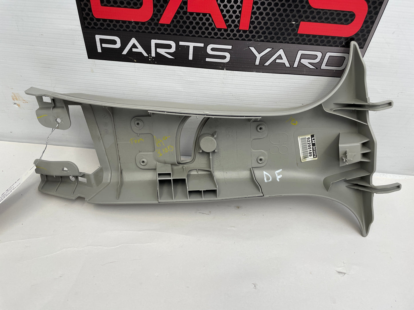 2014 Chevy SS Sedan LH Driver Upper B Pillar Trim 92295189 OEM - Day's Parts Yard