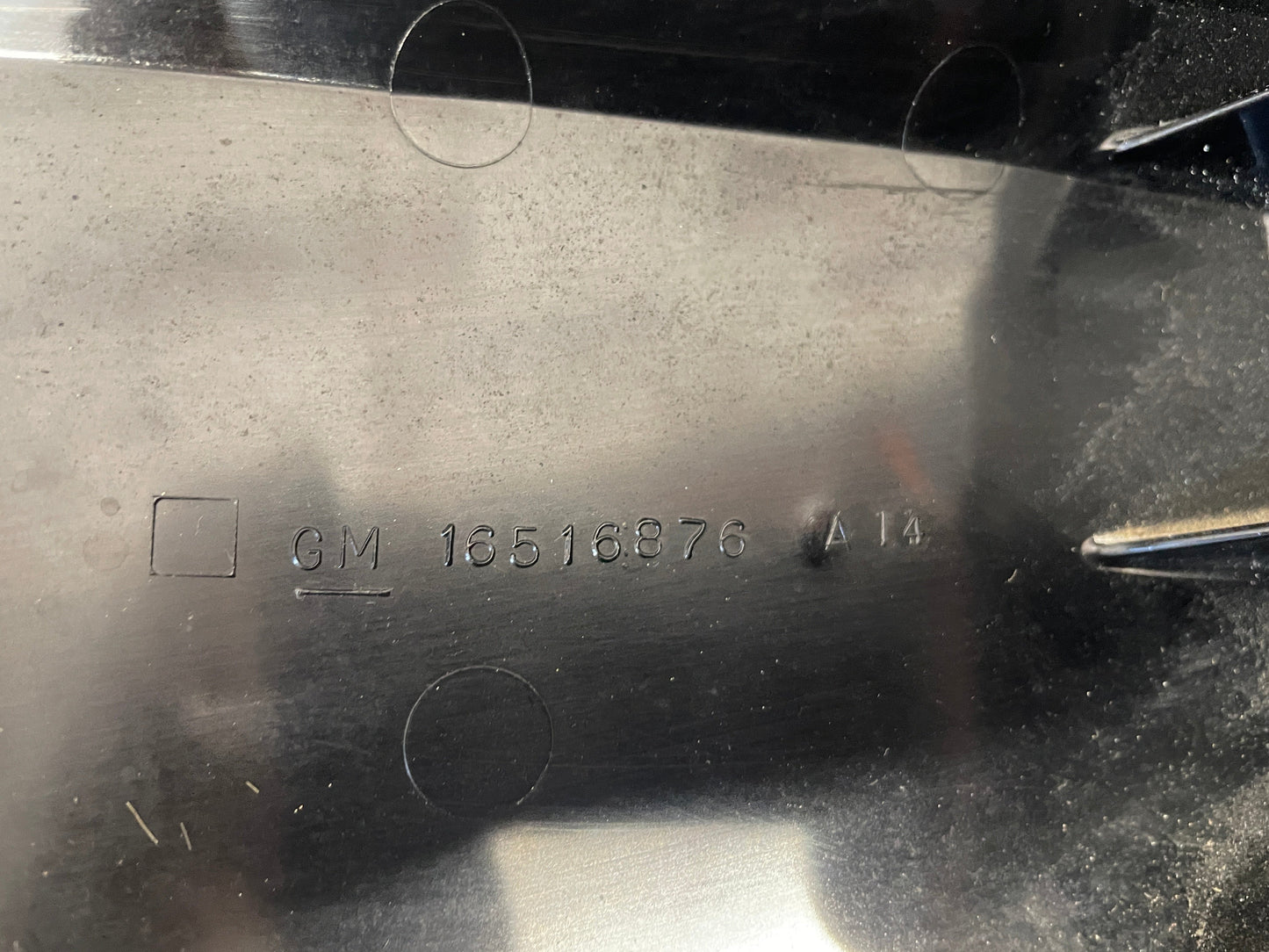 1998 Pontiac Firebird Formula Trans Am Rear Taillight Finish Filler Panel OEM - Day's Parts Yard