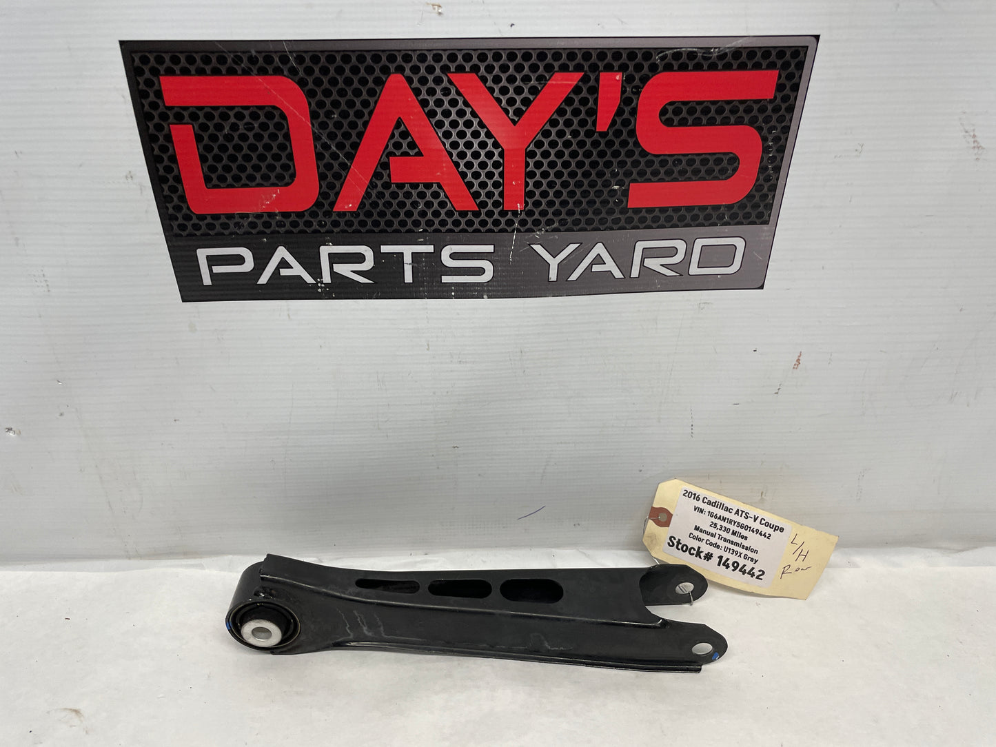 2016 Cadillac ATS-V Coupe LH Driver Rear Suspension Upper Trailing Link Arm OEM - Day's Parts Yard