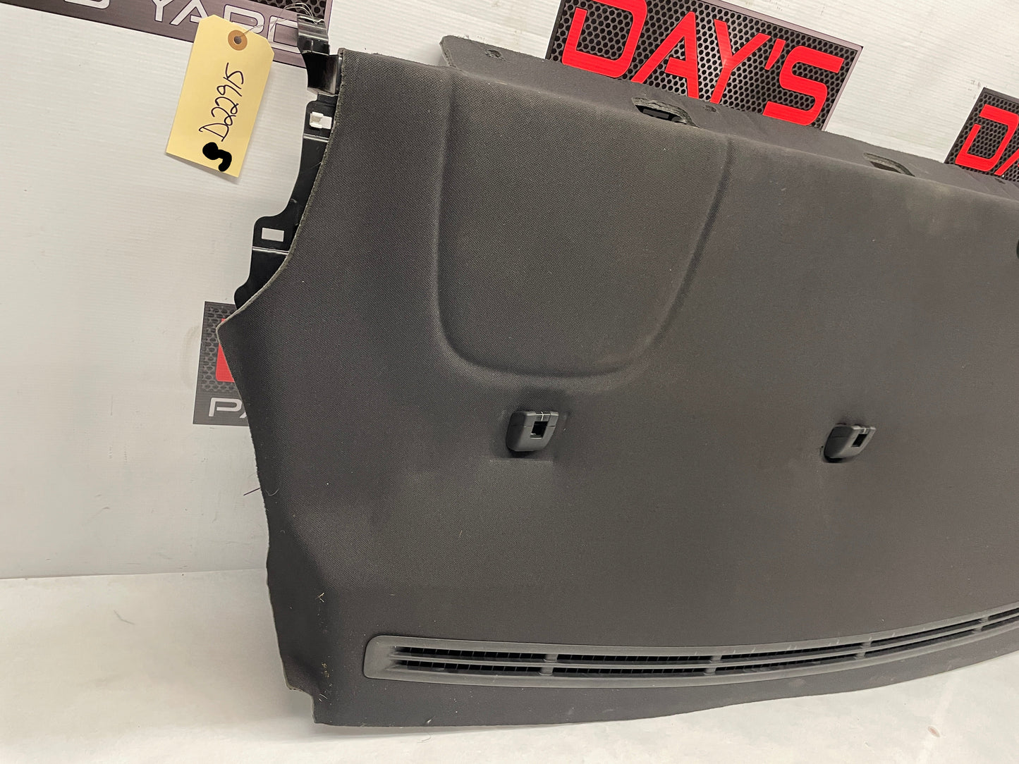 2013 Chevy Caprice PPV Rear Interior Package Shelf Deck Tray Trim OEM - Day's Parts Yard
