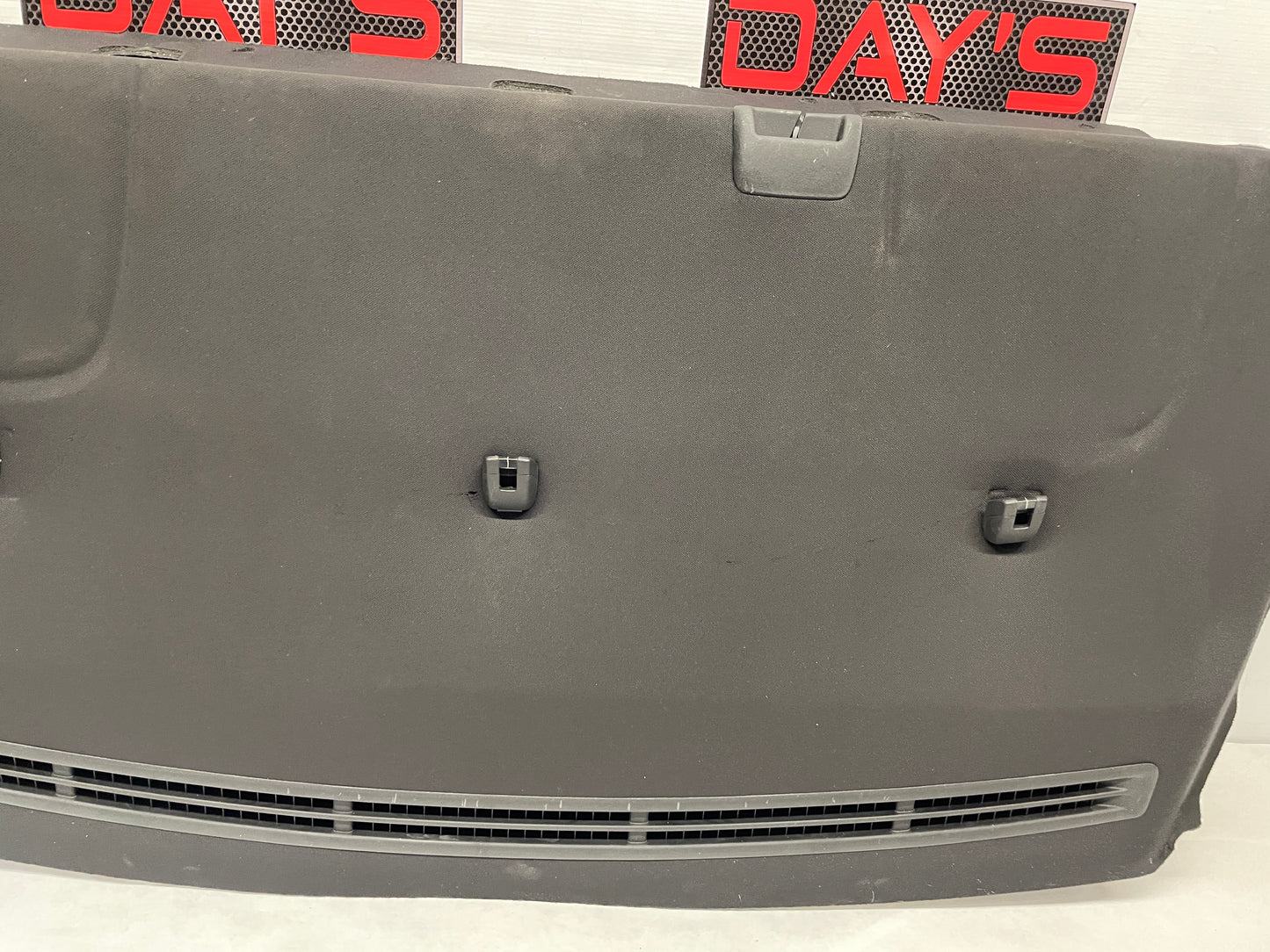 2013 Chevy Caprice PPV Rear Interior Package Shelf Deck Tray Trim OEM - Day's Parts Yard