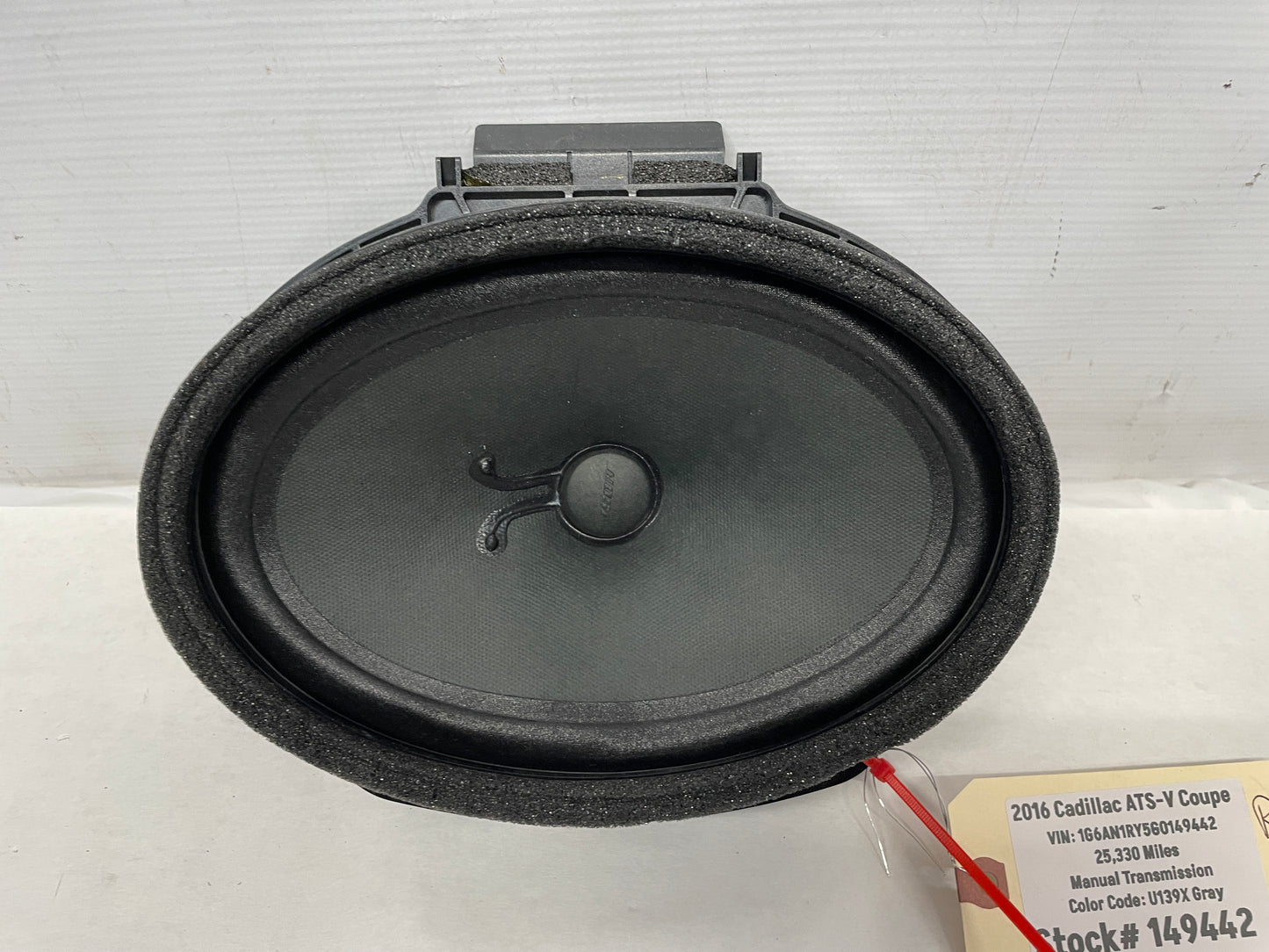 2016 Cadillac ATS-V Coupe RH & LH Front Door Bose Speakers OEM - Day's Parts Yard