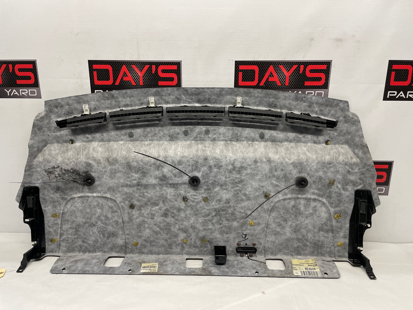 2013 Chevy Caprice PPV Rear Interior Package Shelf Deck Tray Trim OEM - Day's Parts Yard