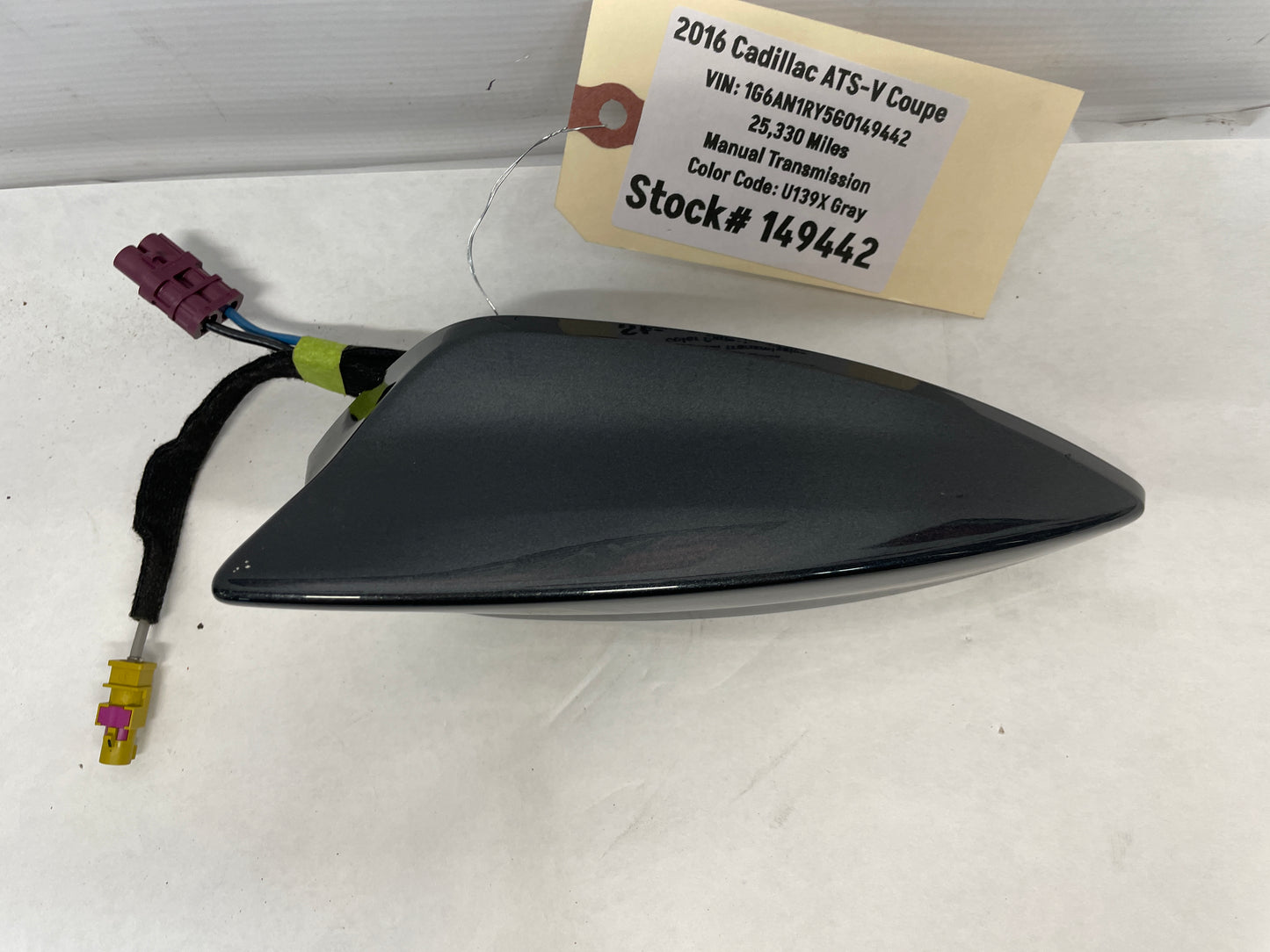 2016 Cadillac ATS-V Coupe Shark Fin High Frequency Radio Antenna OEM - Day's Parts Yard