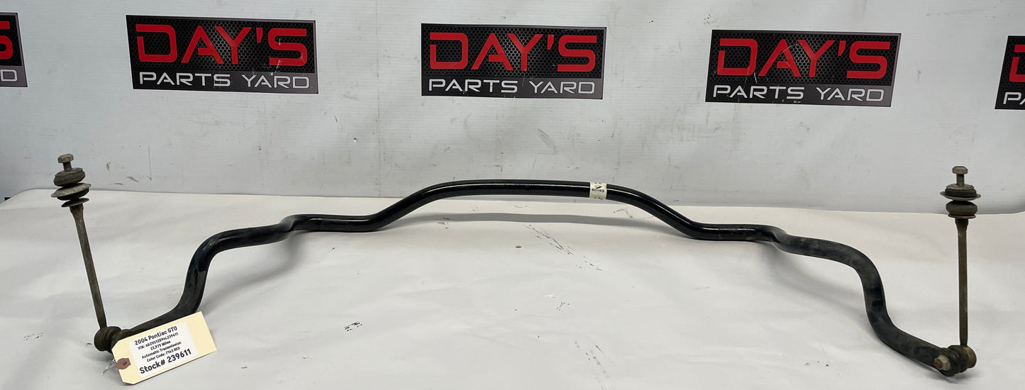 2004 Pontiac GTO Front Suspension Sway Bar OEM - Day's Parts Yard