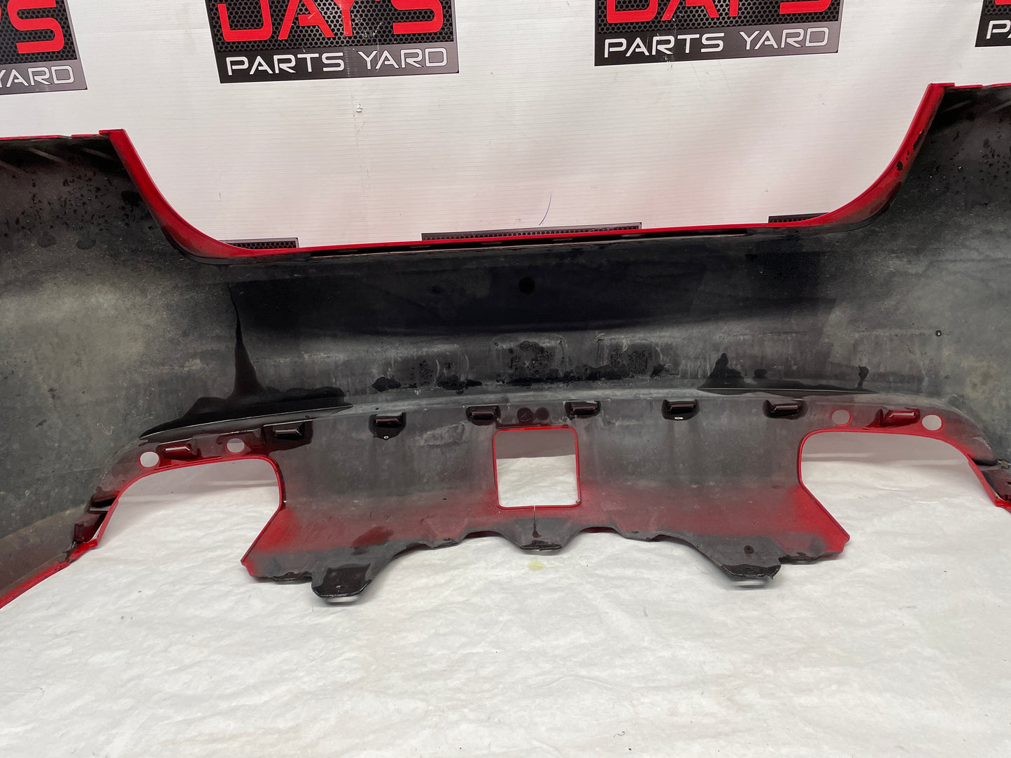 2009 Pontiac G8 GT Rear Bumper Cover Fascia Red OEM - Day's Parts Yard