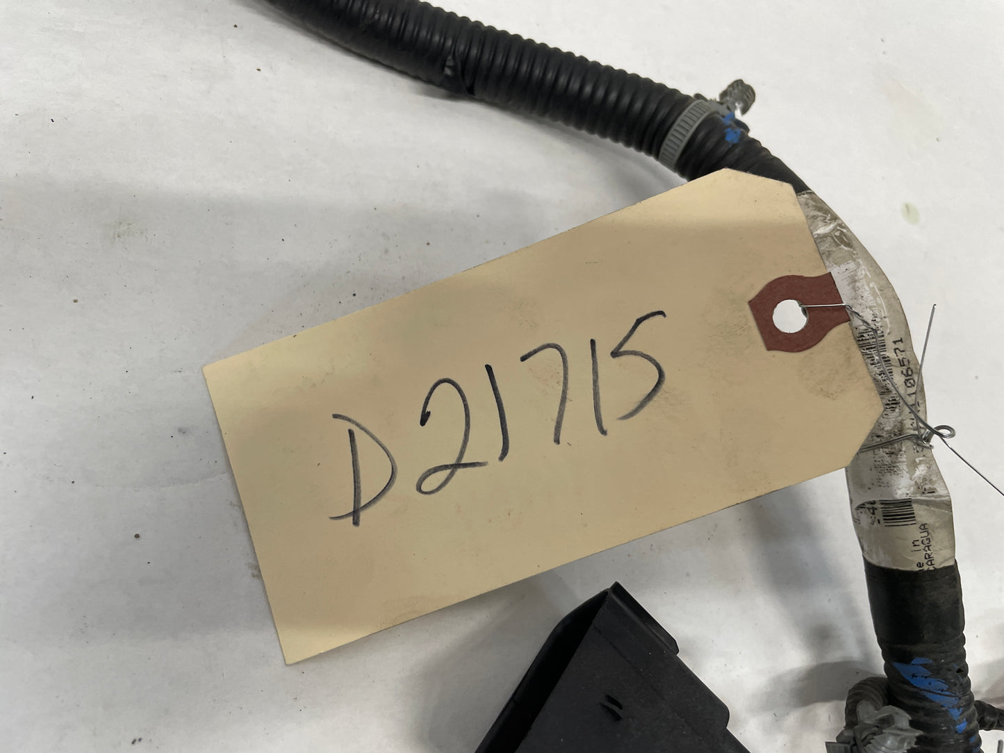 2016 Cadillac ATS-V Coupe Rear Suspension Cradle Wire Wiring Harness OEM - Day's Parts Yard