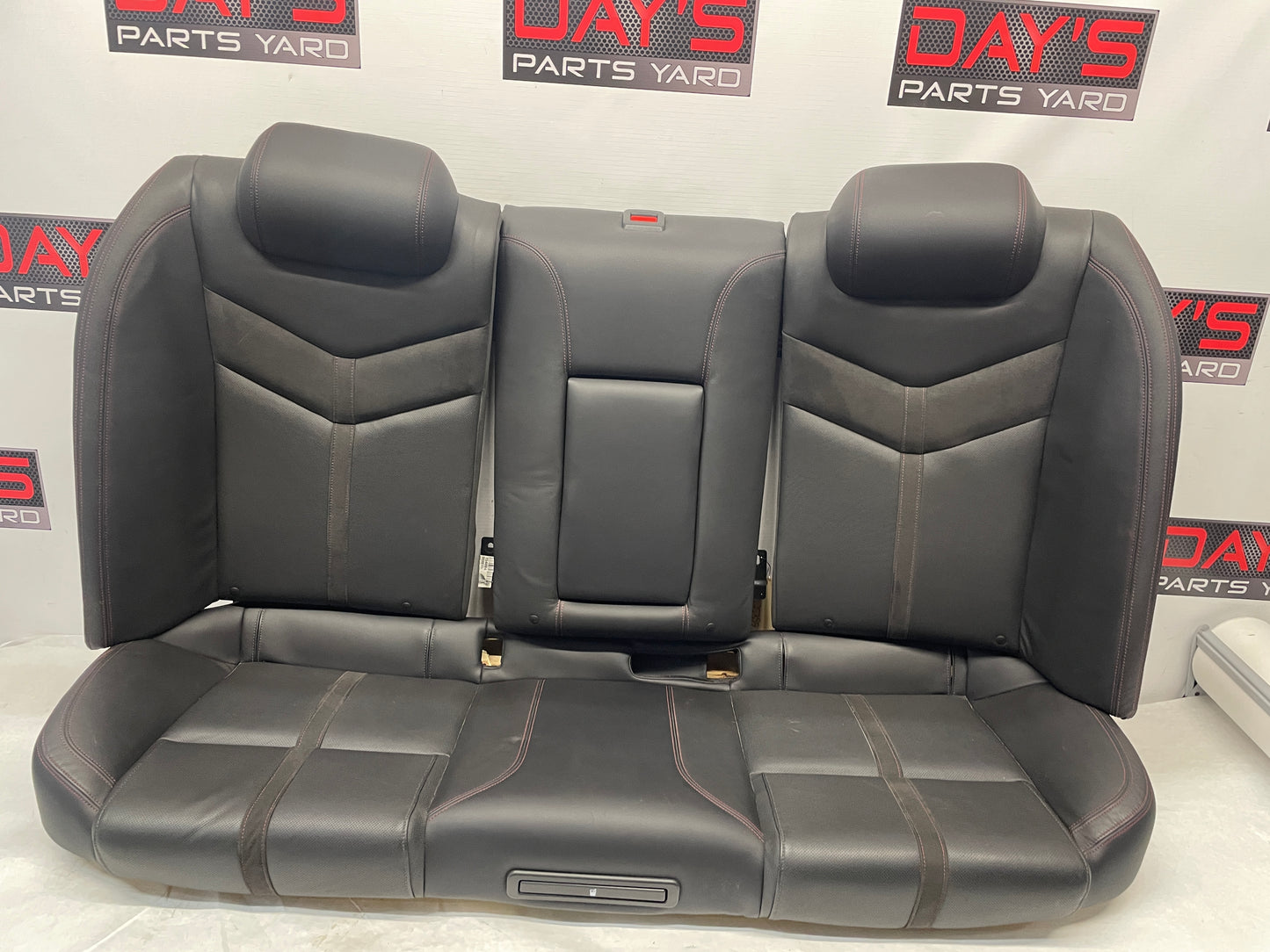 2014 Chevy SS Sedan Seats Fronts and Rears Black Leather Alcantara Suede OEM - Day's Parts Yard