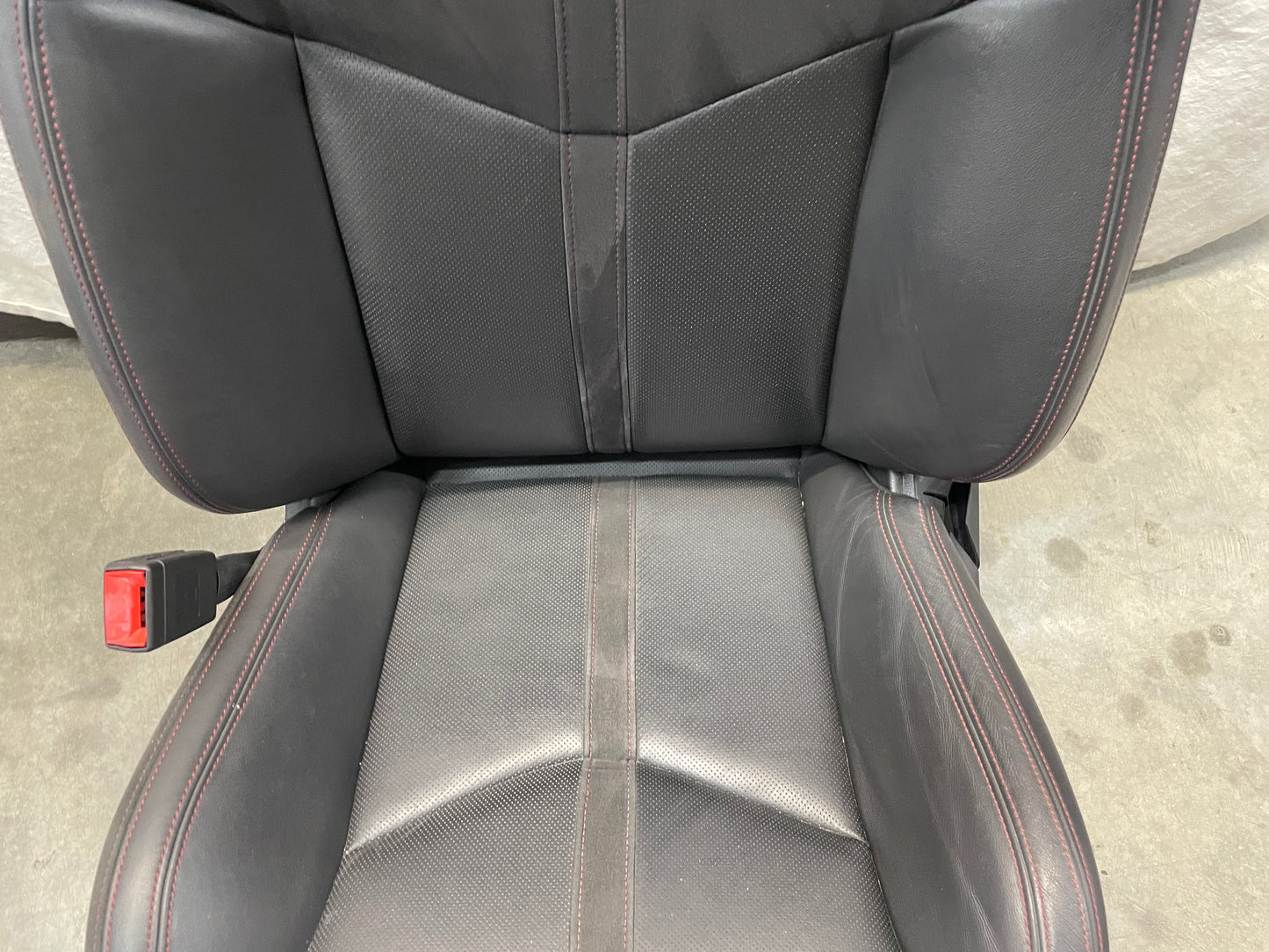 2014 Chevy SS Sedan Seats Fronts and Rears Black Leather Alcantara Suede OEM - Day's Parts Yard