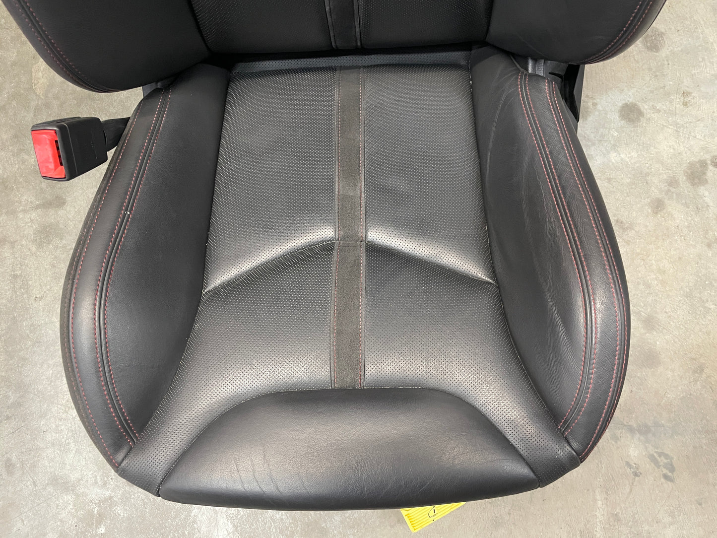 2014 Chevy SS Sedan Seats Fronts and Rears Black Leather Alcantara Suede OEM - Day's Parts Yard