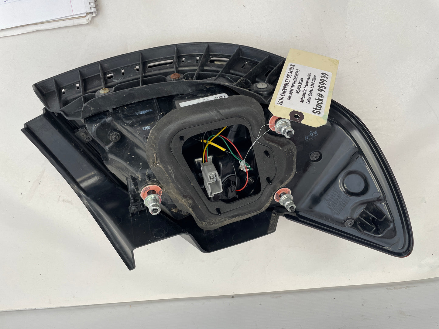 2014 Chevy SS Sedan Tail Light Taillight Lamp RH & LH OEM - Day's Parts Yard