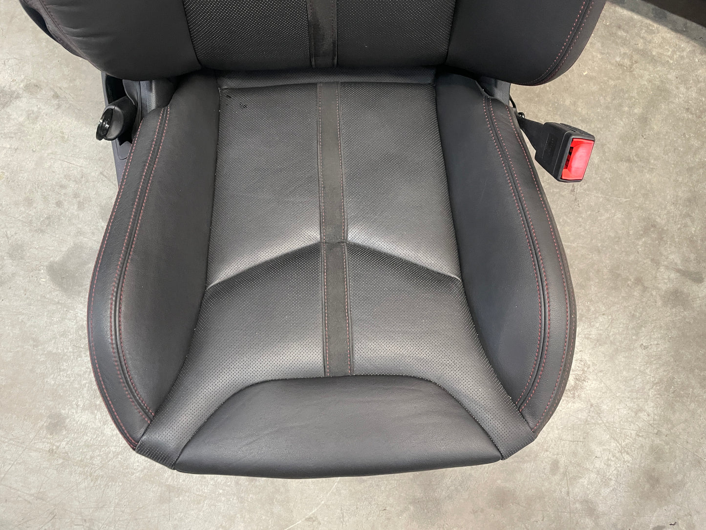 2014 Chevy SS Sedan Seats Fronts and Rears Black Leather Alcantara Suede OEM - Day's Parts Yard
