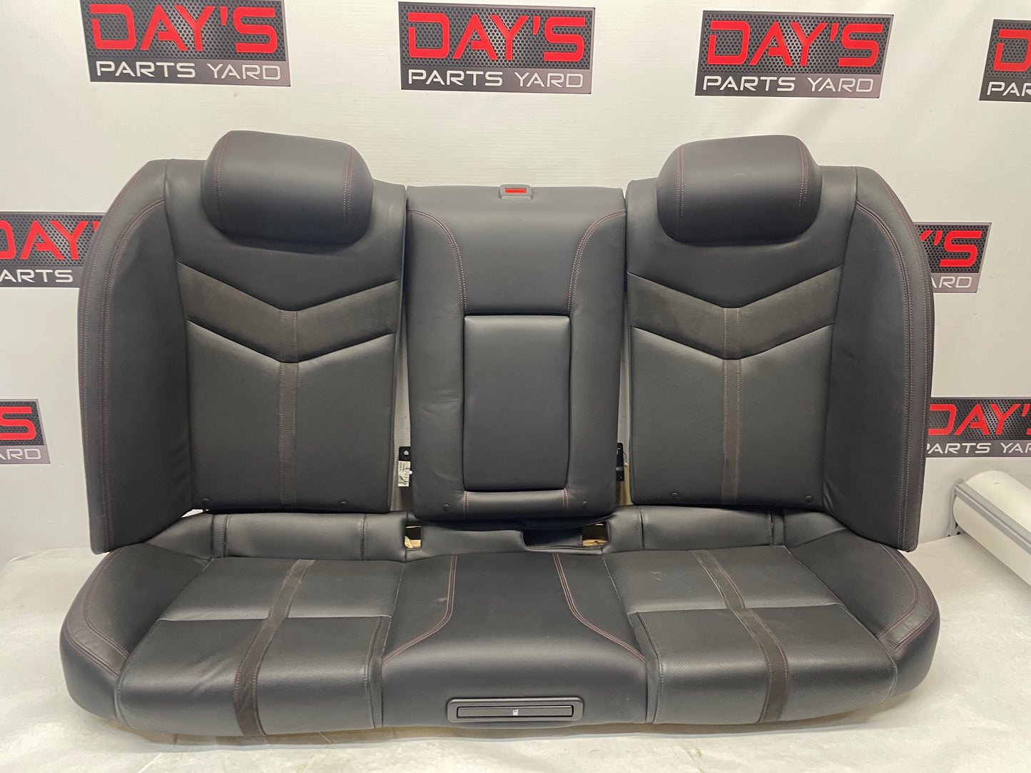 2014 Chevy SS Sedan Seats Fronts and Rears Black Leather Alcantara Suede OEM - Day's Parts Yard