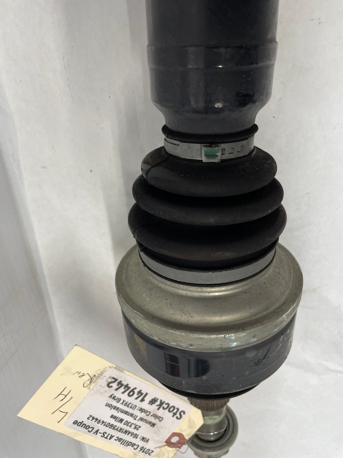 2016 Cadillac ATS-V Coupe LH Driver Rear CV Axle Half Shaft OEM - Day's Parts Yard