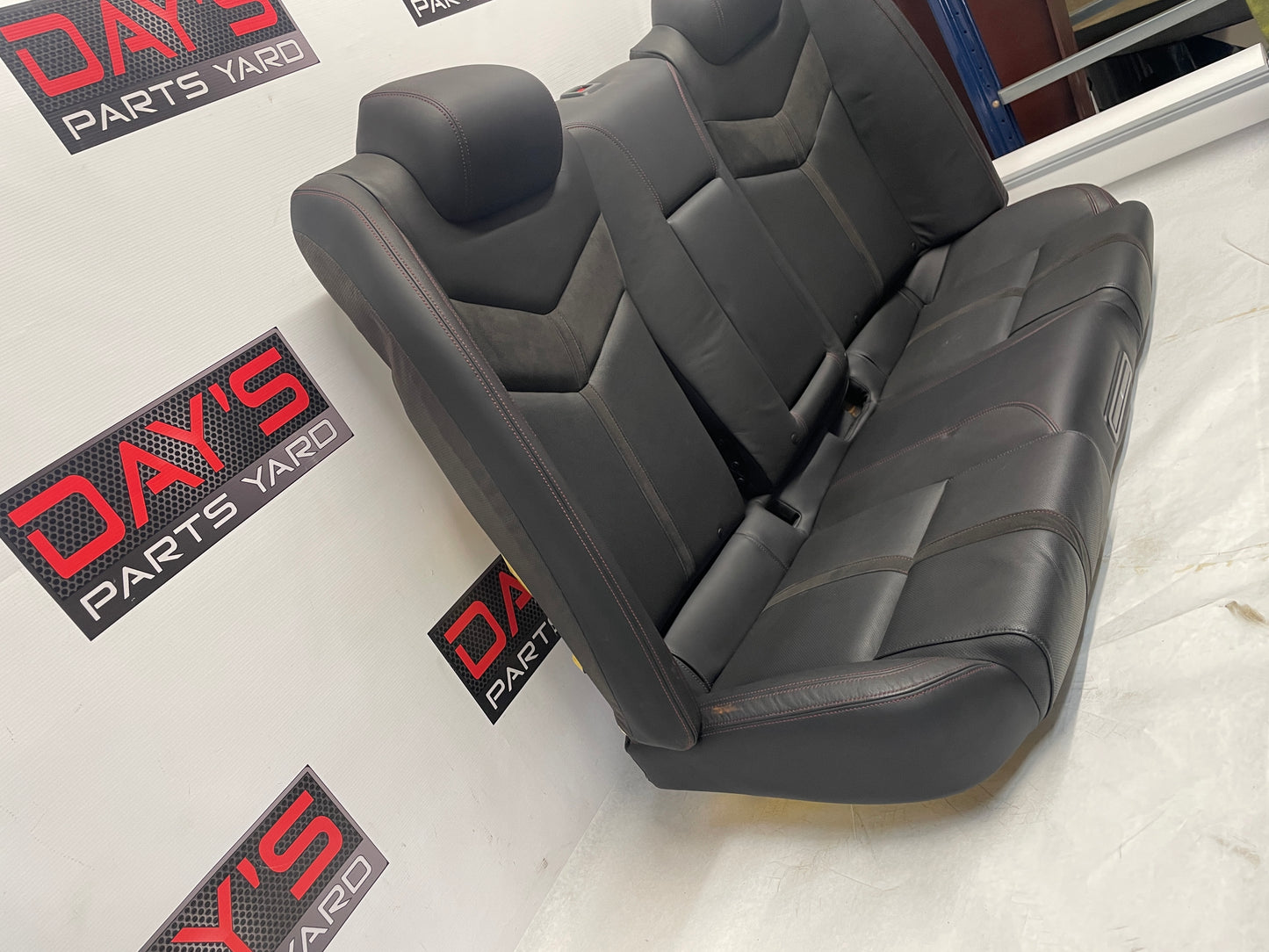 2014 Chevy SS Sedan Seats Fronts and Rears Black Leather Alcantara Suede OEM - Day's Parts Yard