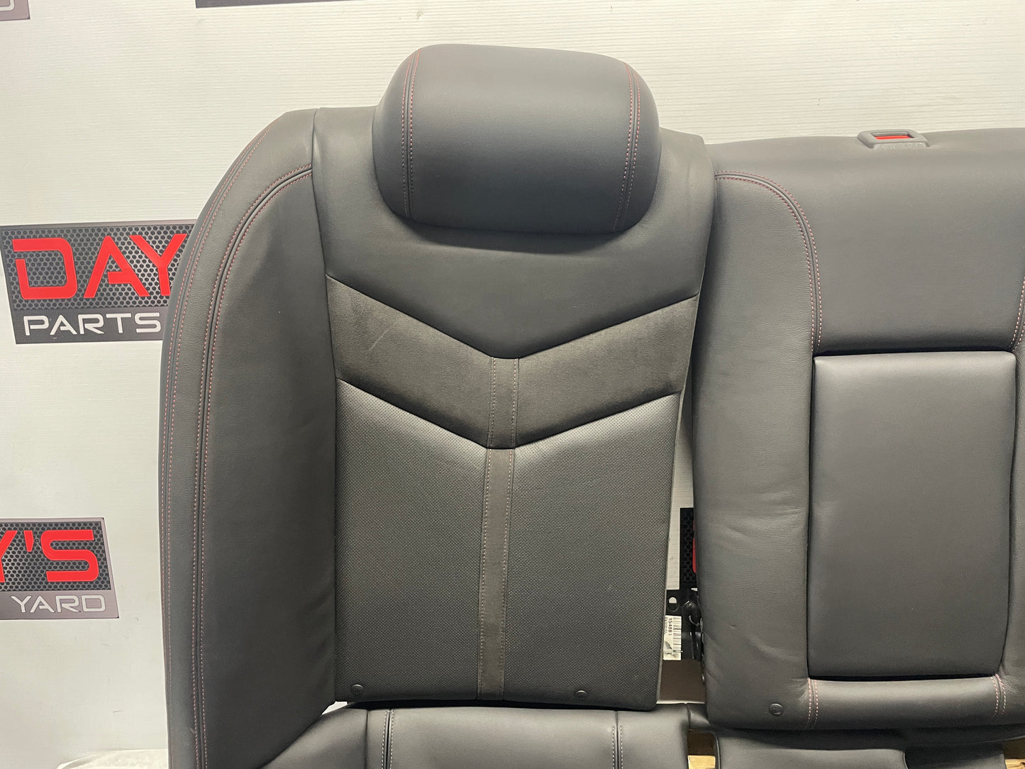 2014 Chevy SS Sedan Seats Fronts and Rears Black Leather Alcantara Suede OEM - Day's Parts Yard