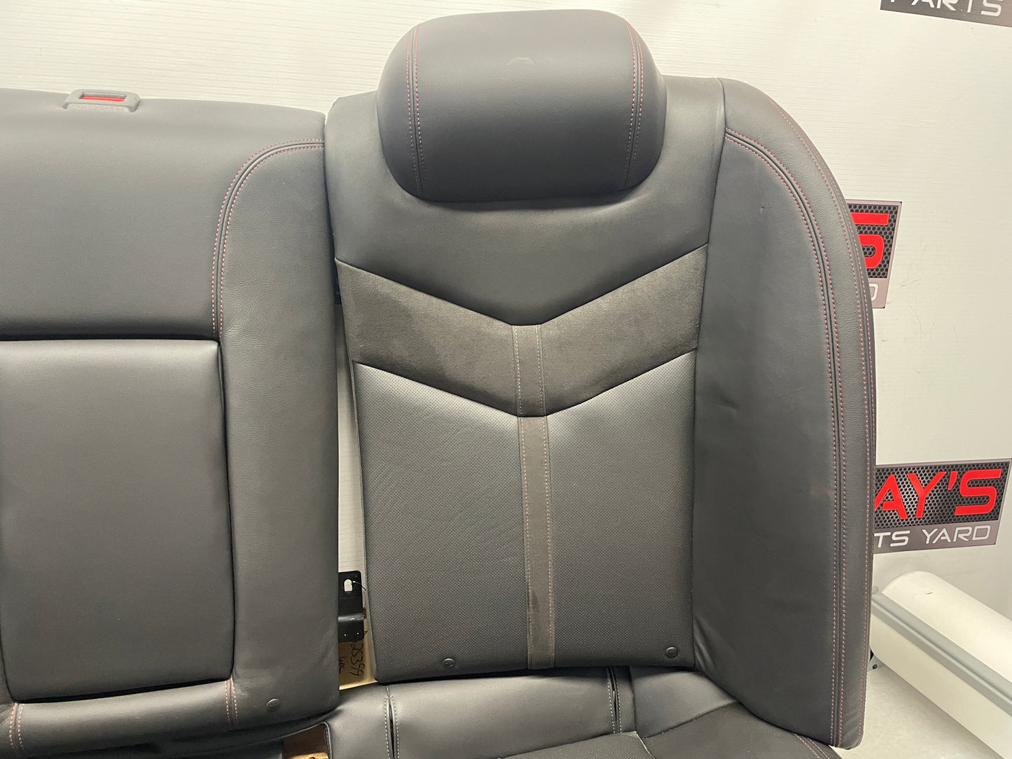 2014 Chevy SS Sedan Seats Fronts and Rears Black Leather Alcantara Suede OEM - Day's Parts Yard
