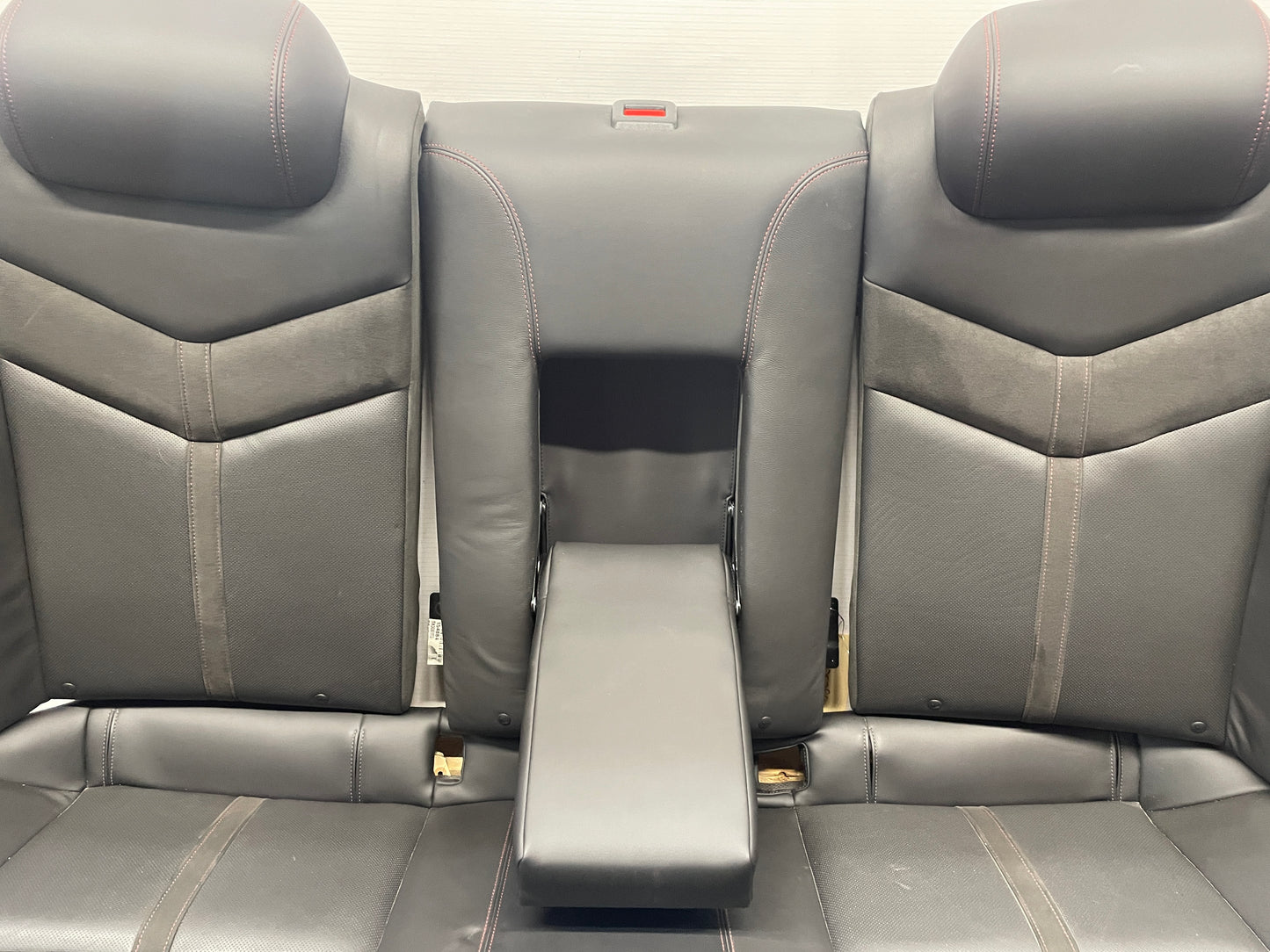 2014 Chevy SS Sedan Seats Fronts and Rears Black Leather Alcantara Suede OEM - Day's Parts Yard