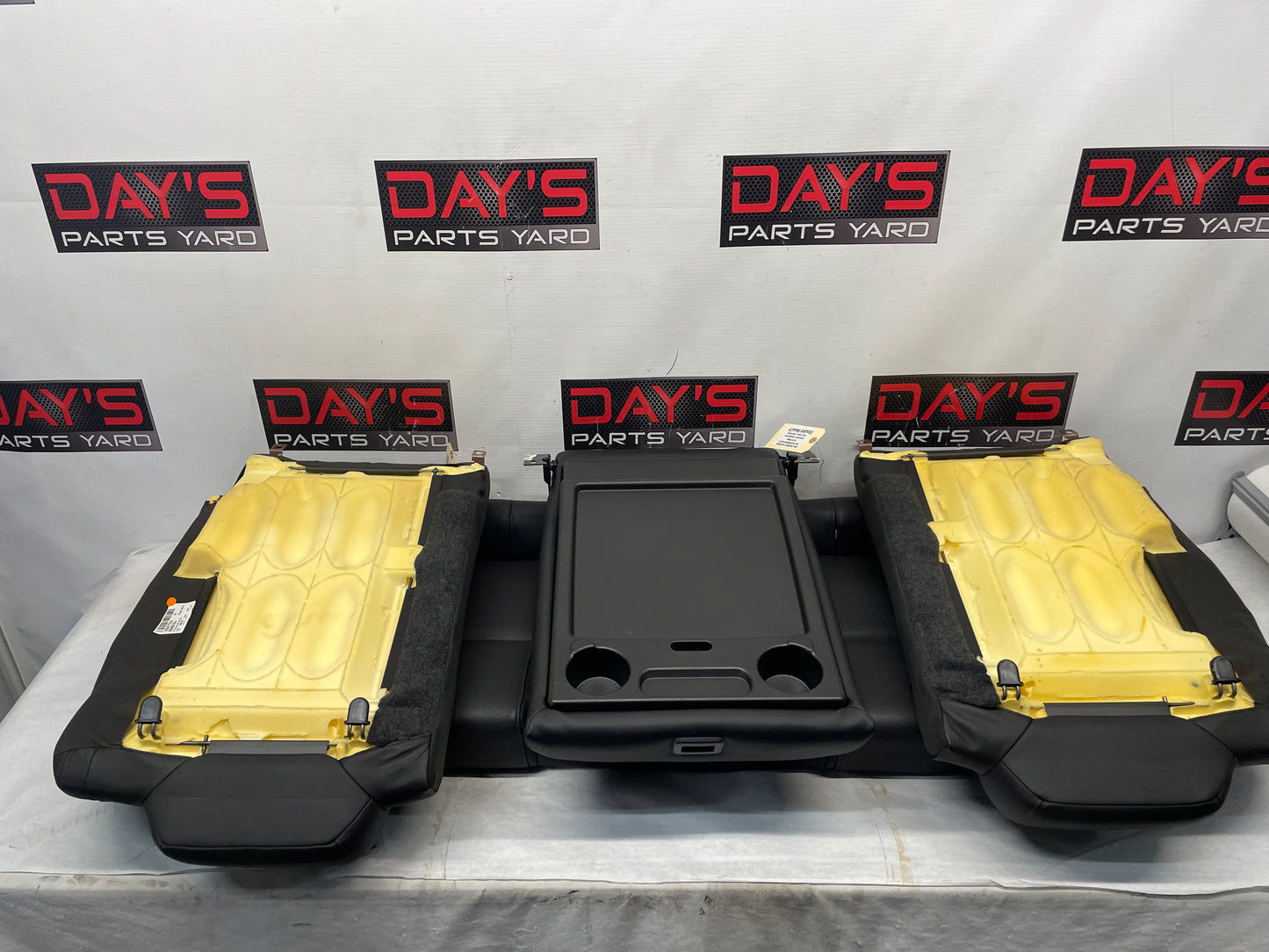 2014 Chevy SS Sedan Seats Fronts and Rears Black Leather Alcantara Suede OEM - Day's Parts Yard
