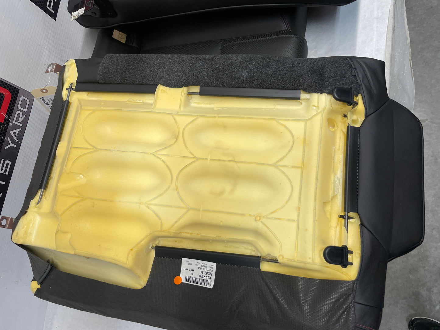 2014 Chevy SS Sedan Seats Fronts and Rears Black Leather Alcantara Suede OEM - Day's Parts Yard