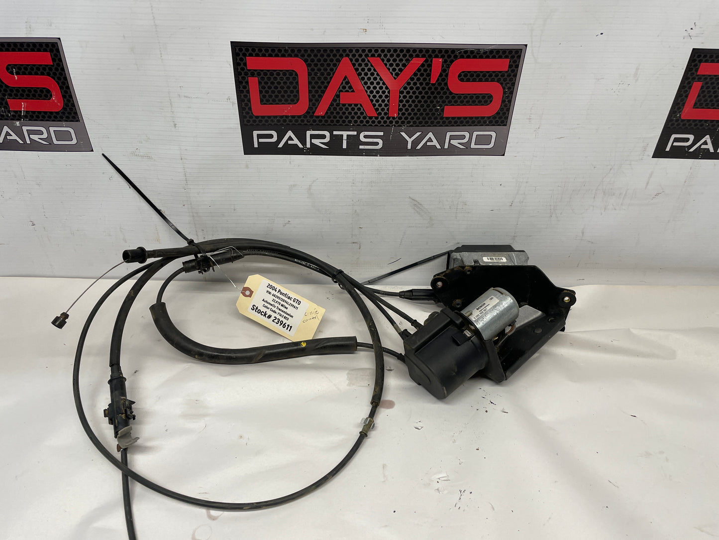 2004 Pontiac GTO Cruise Control Module Assembly - Day's Parts Yard