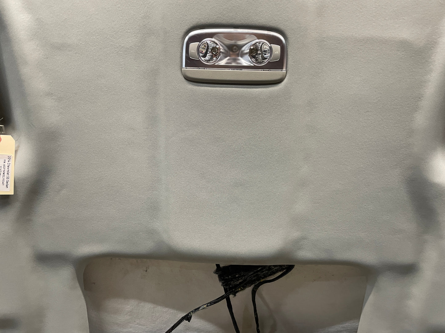 2014 Chevy SS Sedan Sun Roof Sunroof Head Liner Headliner OEM - Day's Parts Yard