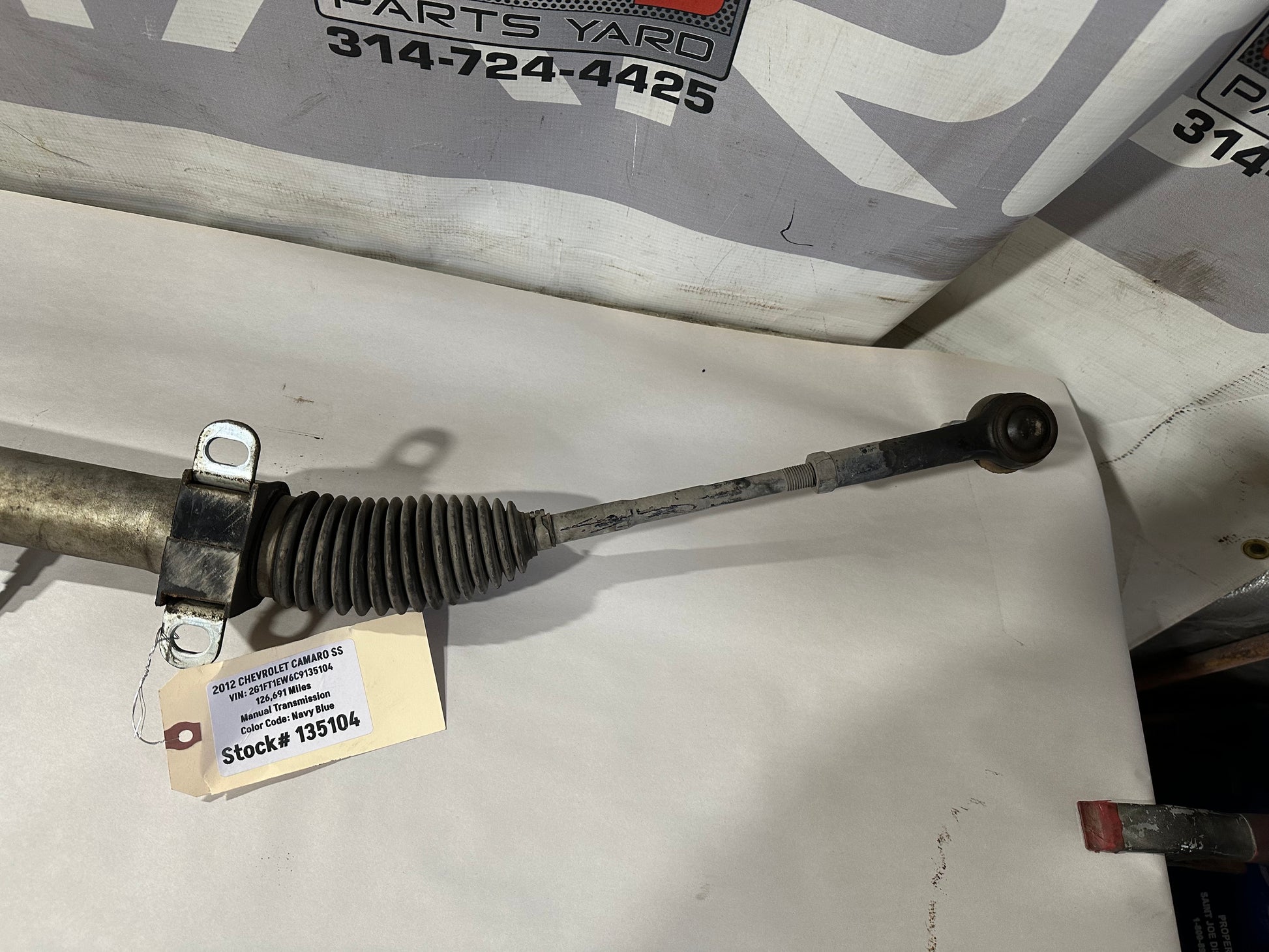 2012 Chevy Camaro SS Steering Rack and Pinion OEM - Day's Parts Yard