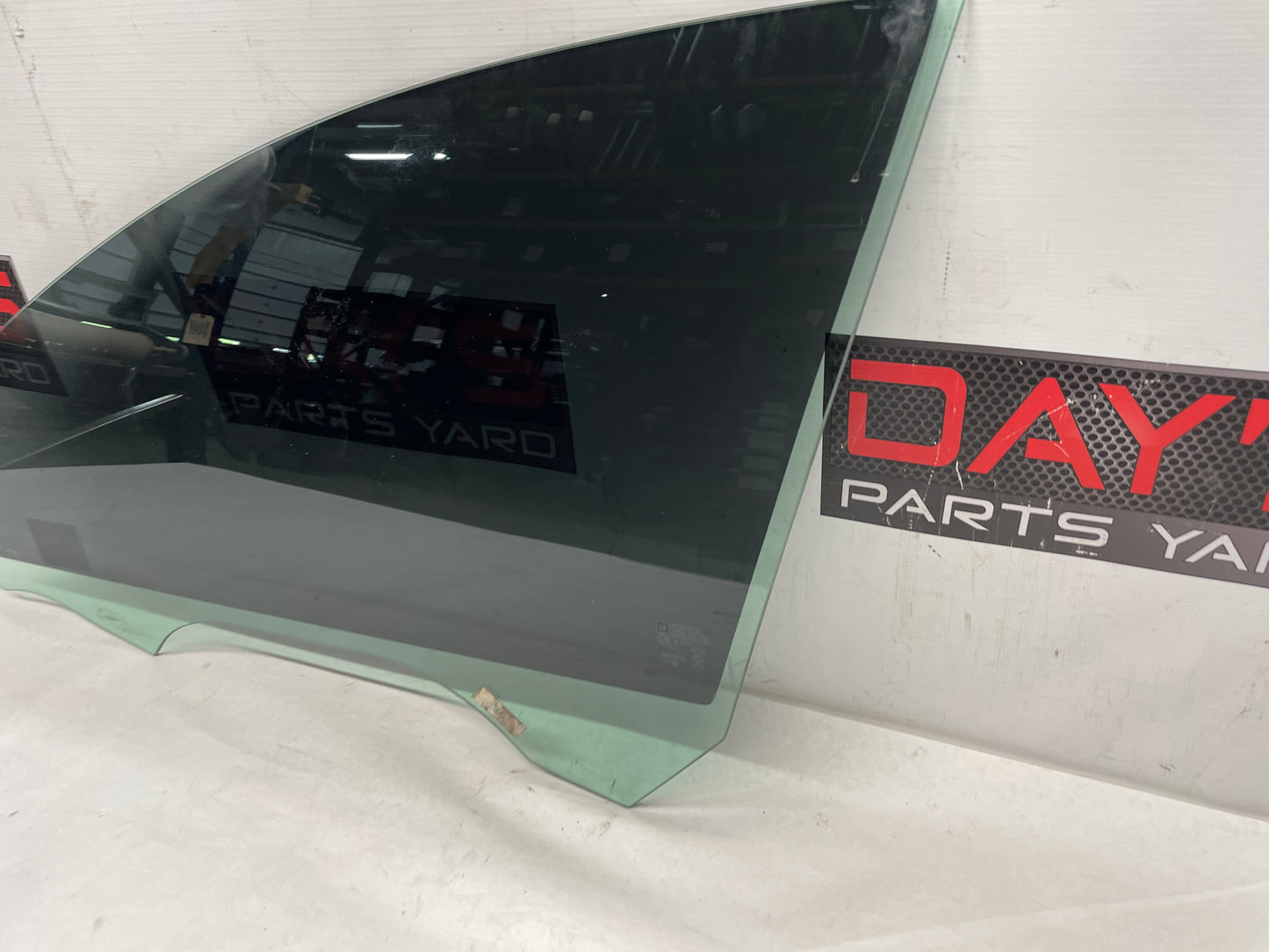 2013 Chevy Caprice PPV LH Driver Front Door Window Glass OEM - Day's Parts Yard