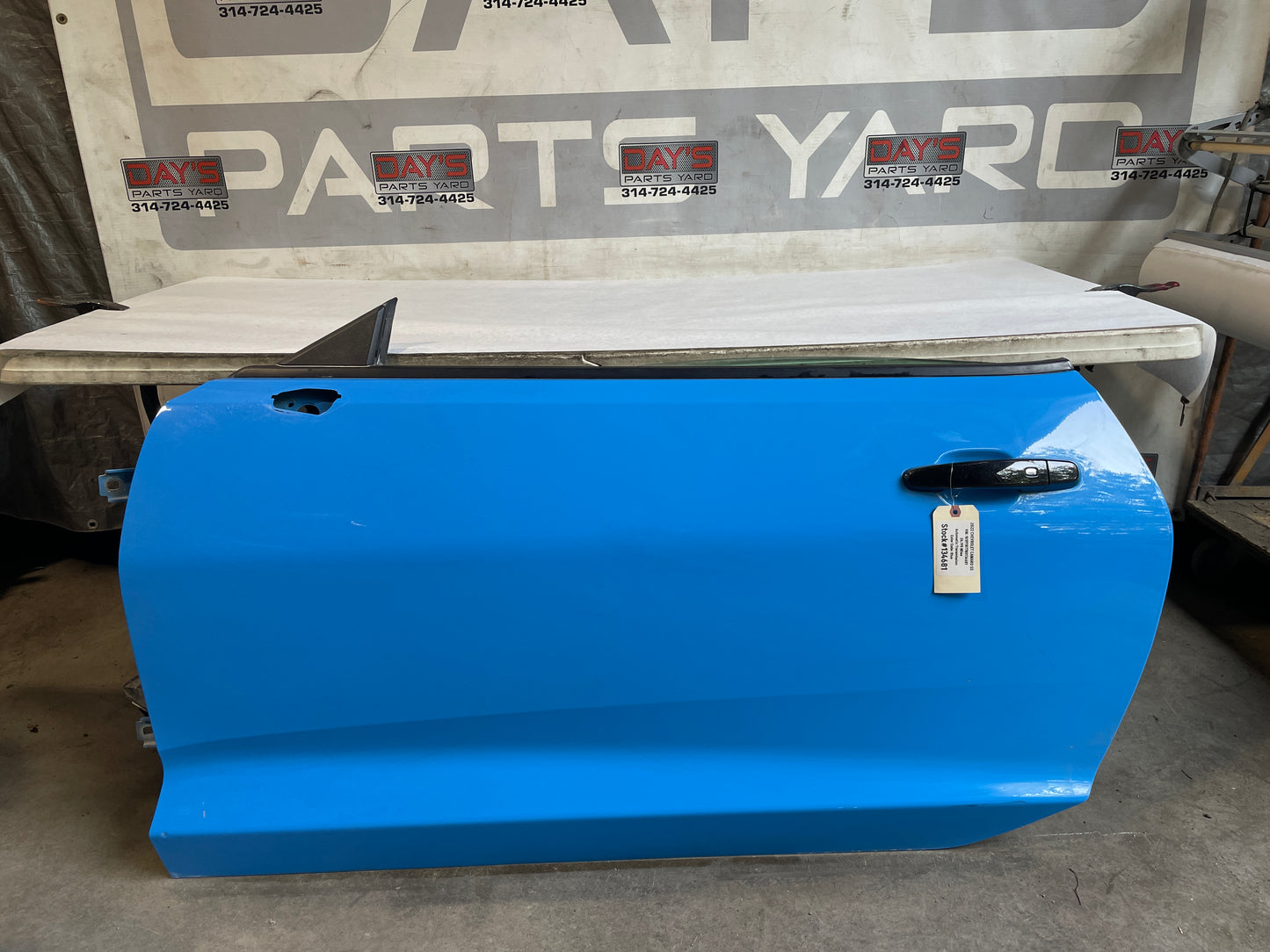 2022 Chevy Camaro SS LH Driver Door OEM - Day's Parts Yard