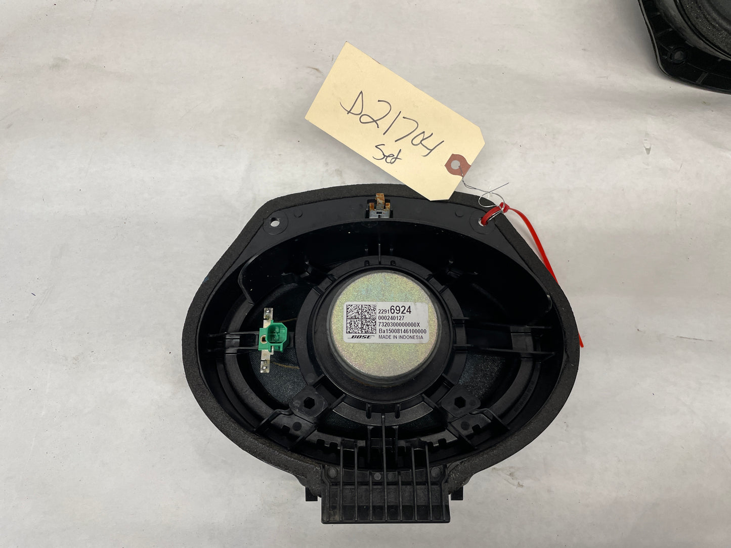 2016 Cadillac ATS-V Coupe RH & LH Front Door Bose Speakers OEM - Day's Parts Yard
