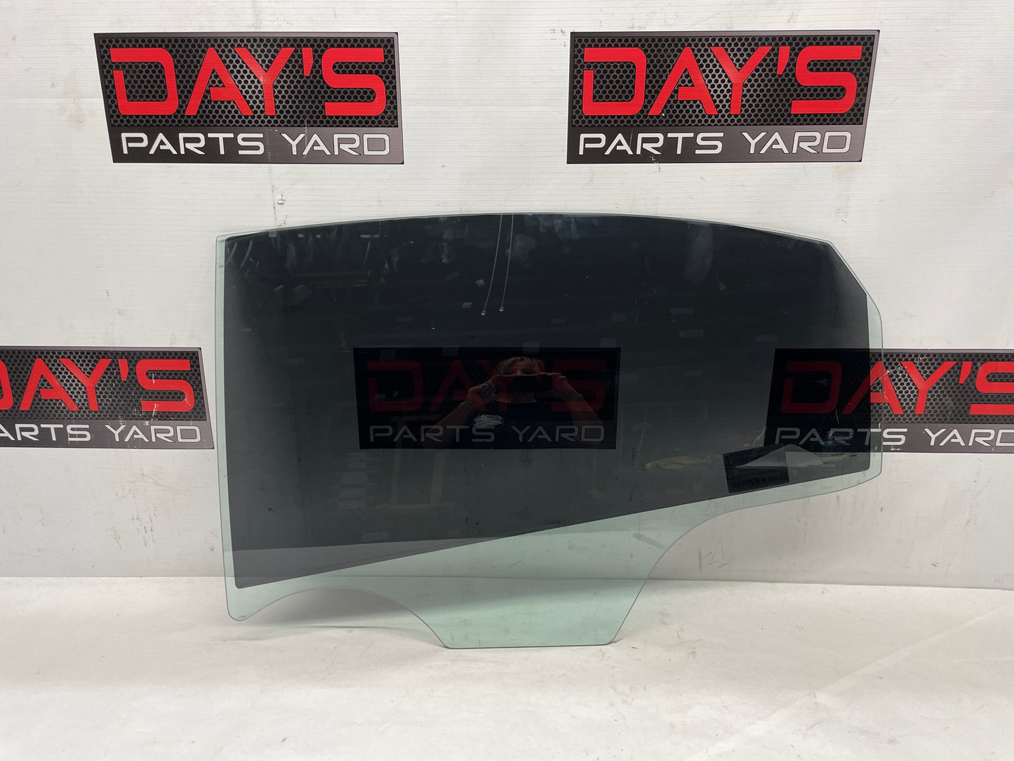 2013 Chevy Caprice PPV LH Driver Rear Door Window Glass OEM - Day's Parts Yard