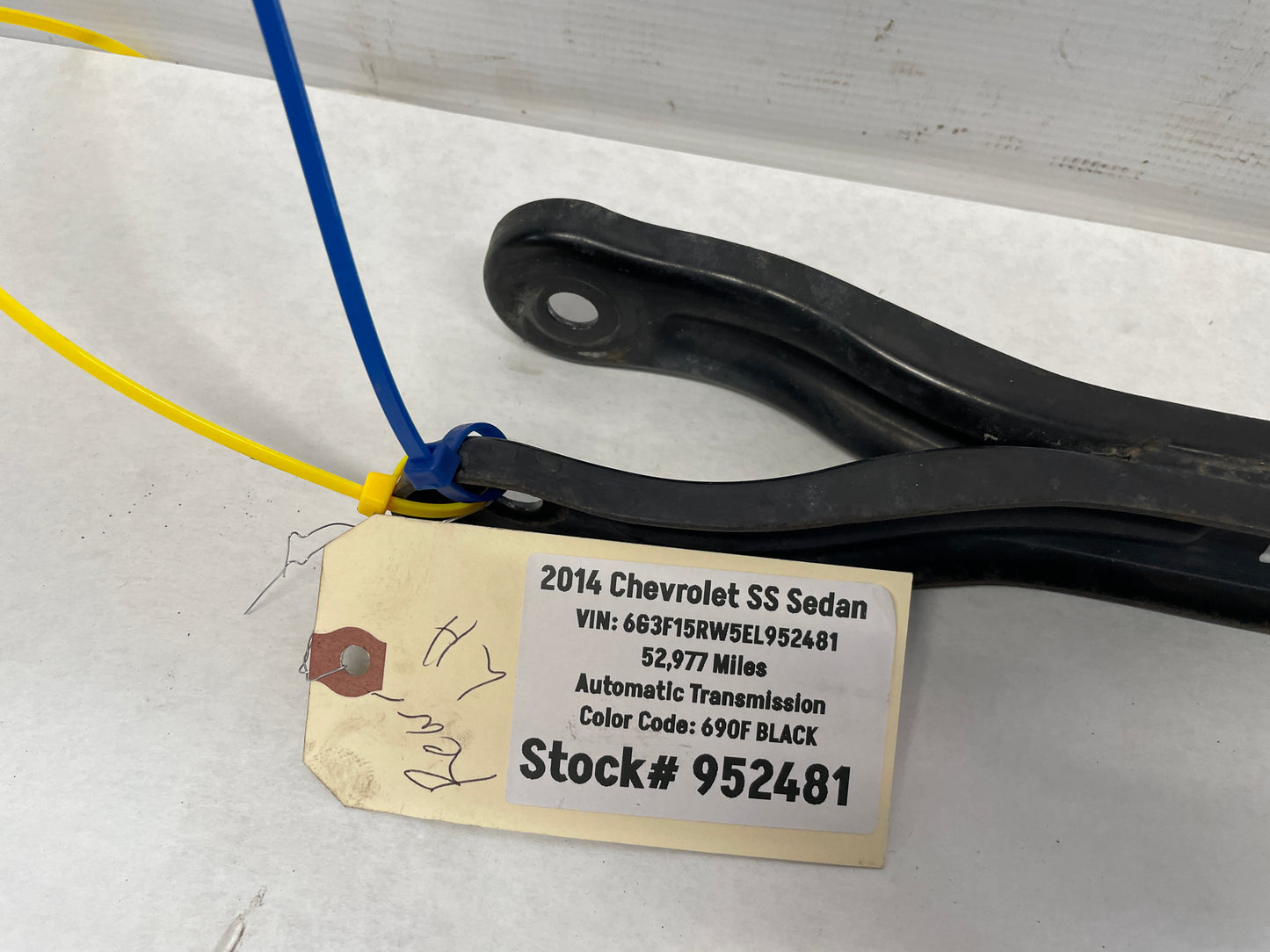 2014 Chevy SS Sedan LH Driver Rear Suspension Trailing Control Arm Link OEM - Day's Parts Yard