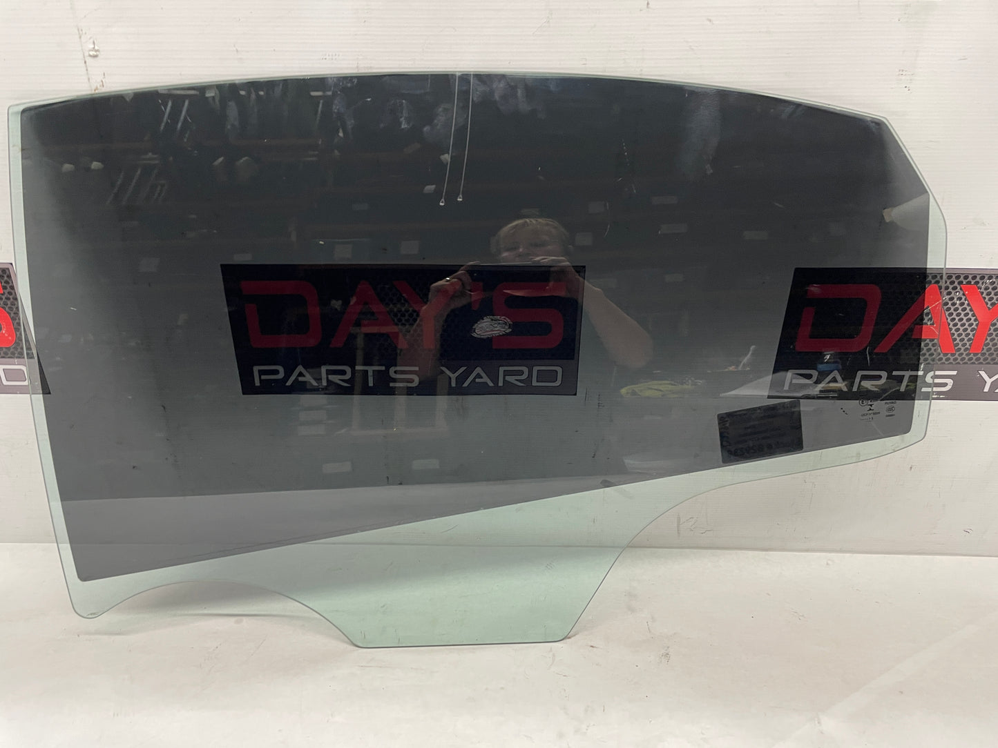2013 Chevy Caprice PPV LH Driver Rear Door Window Glass OEM - Day's Parts Yard