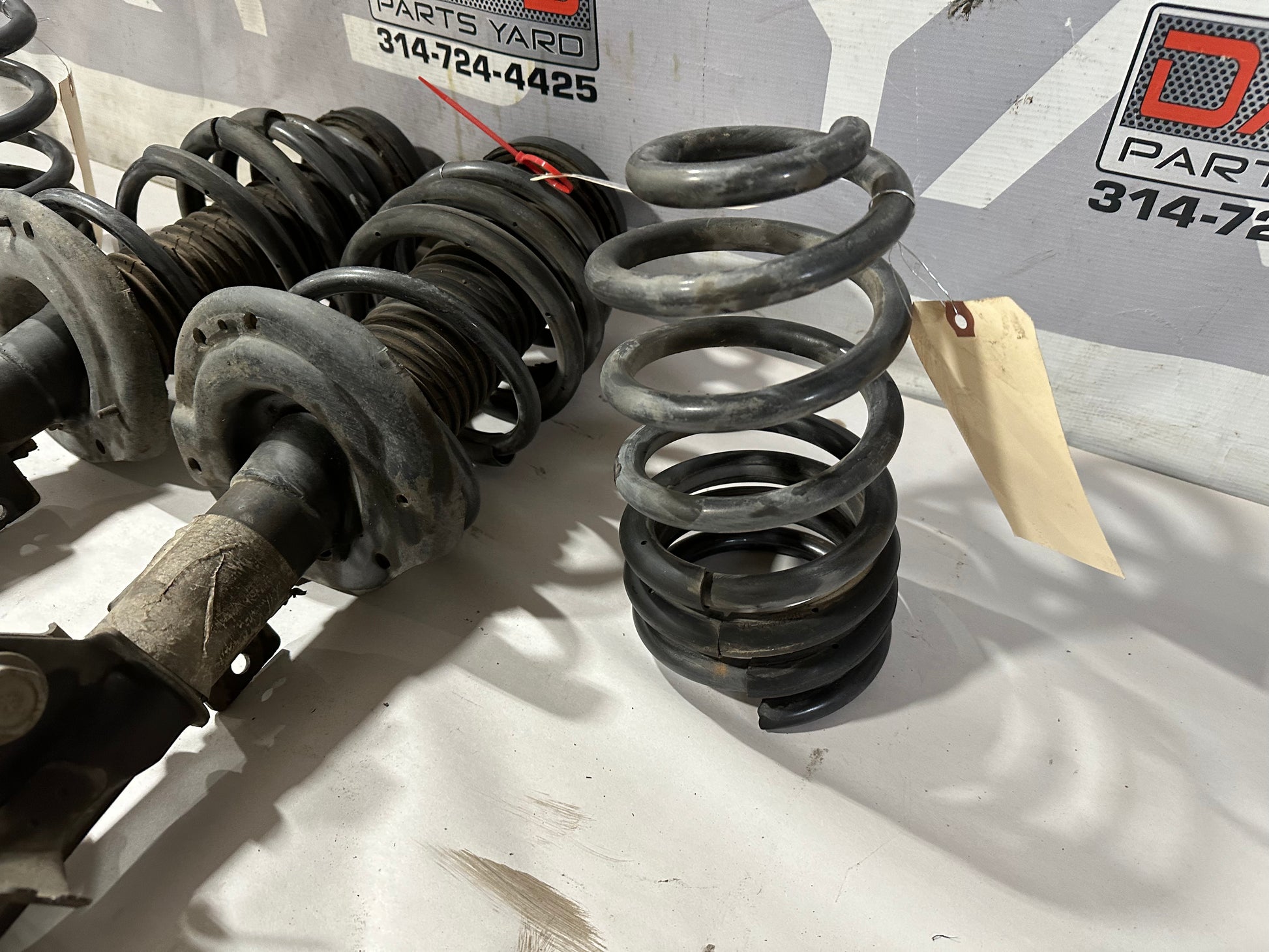 2012 Chevy Camaro SS RH & LH Front Struts w/Rear Coil Springs OEM - Day's Parts Yard