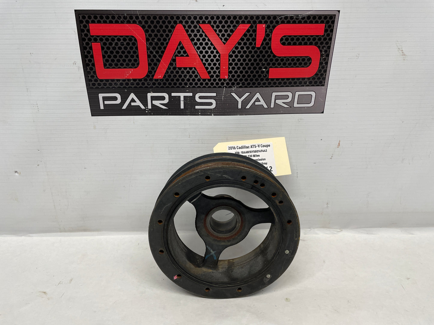 2014 Chevy SS Sedan Eningine Motor Harmonic Balancer Lower Pulley OEM - Day's Parts Yard