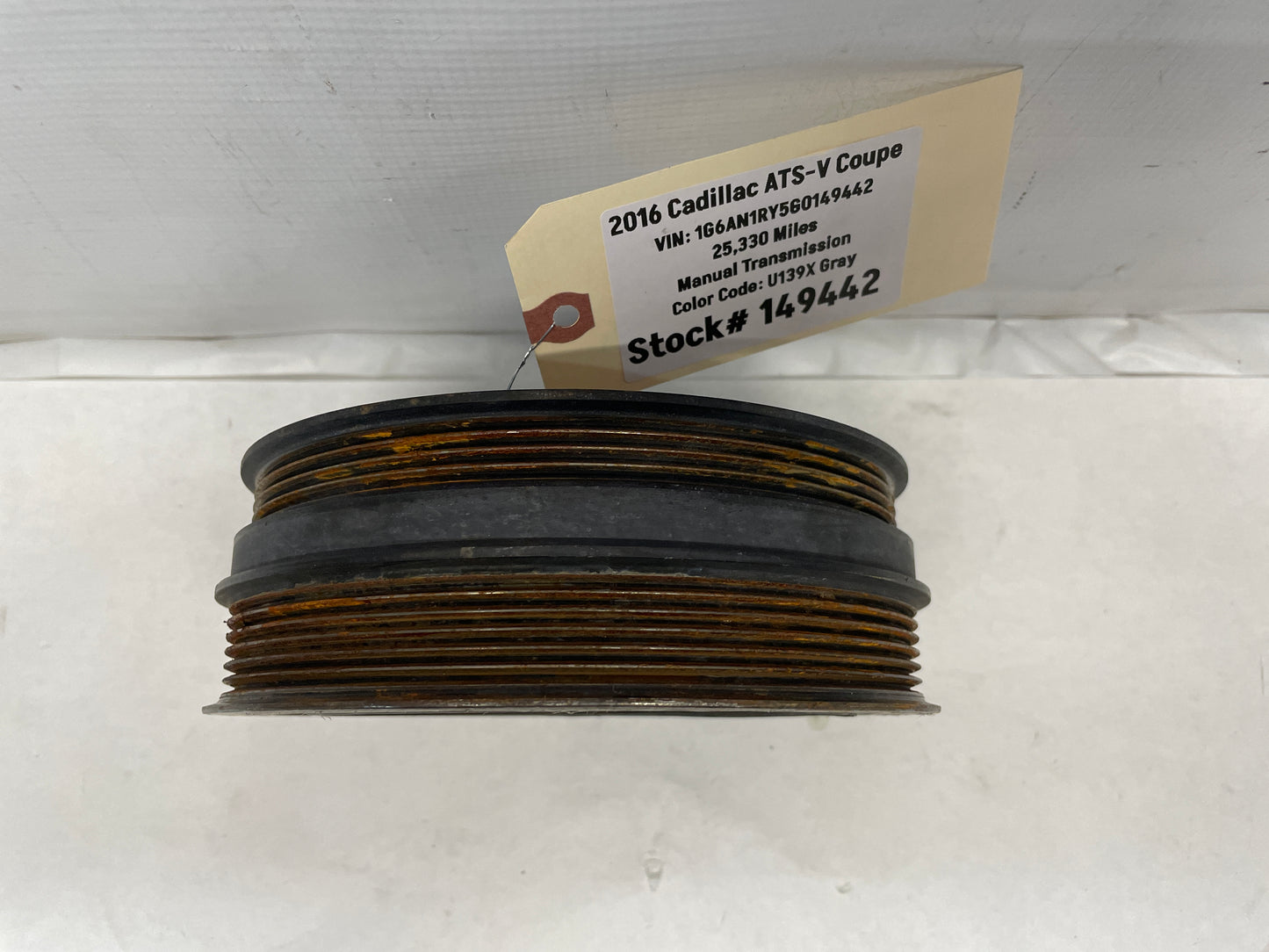 2014 Chevy SS Sedan Eningine Motor Harmonic Balancer Lower Pulley OEM - Day's Parts Yard