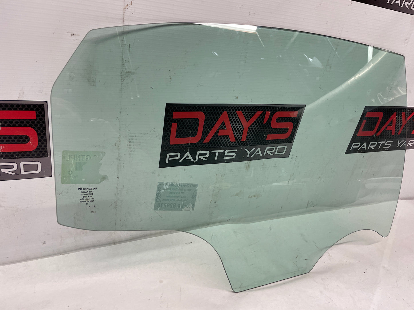 2013 Chevy Caprice PPV RH Passenger Rear Door Window Glass OEM - Day's Parts Yard