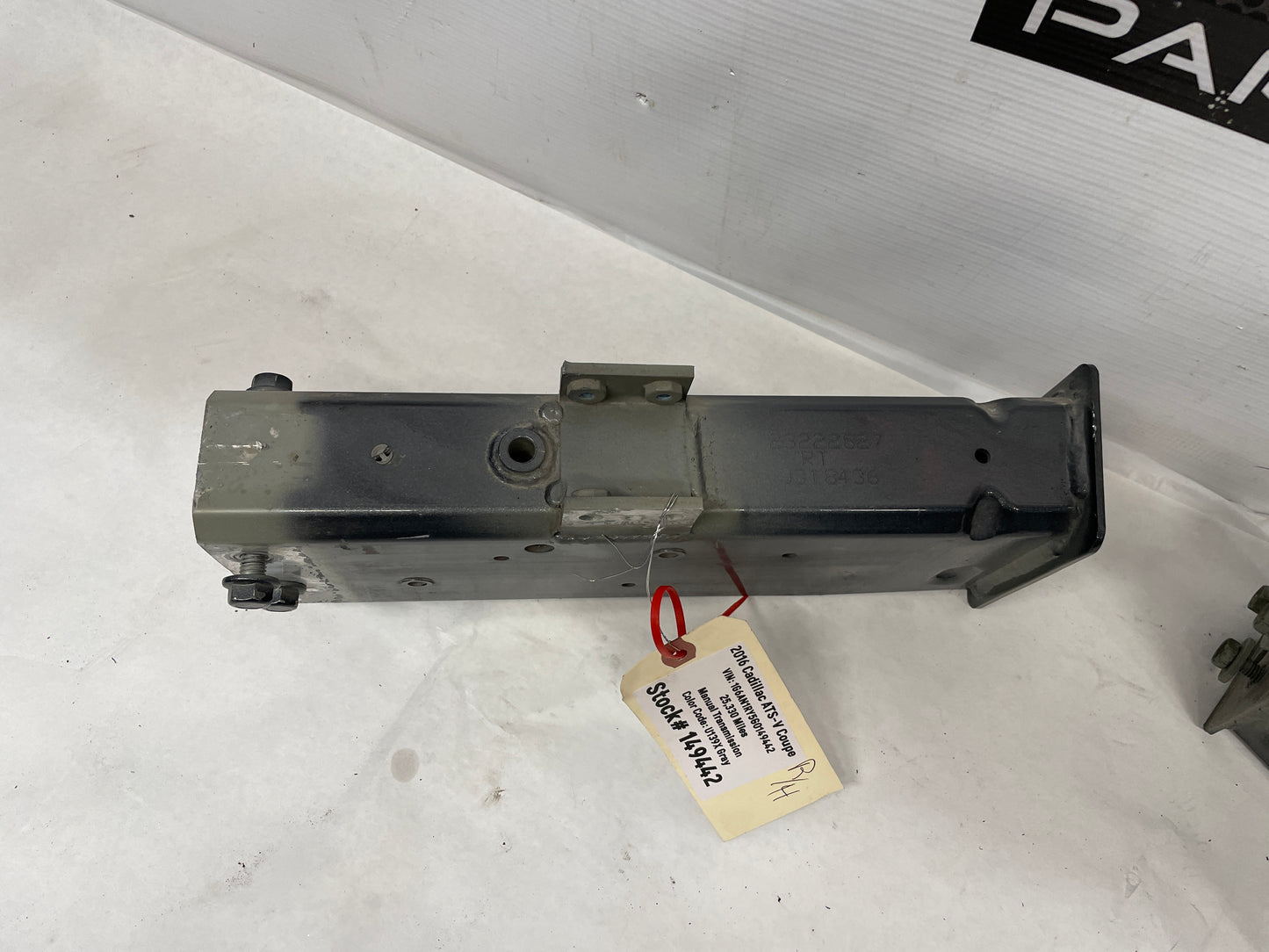 2016 Cadillac ATS-V Coupe RH & LH Frame Absorber Crush Sleeve Rail End OEM - Day's Parts Yard