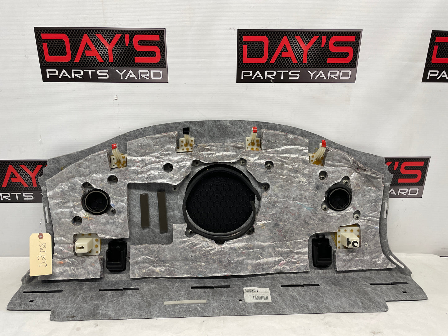 2016 Cadillac ATS-V Coupe Rear Window Deck Package Tray Panel Trim OEM - Day's Parts Yard