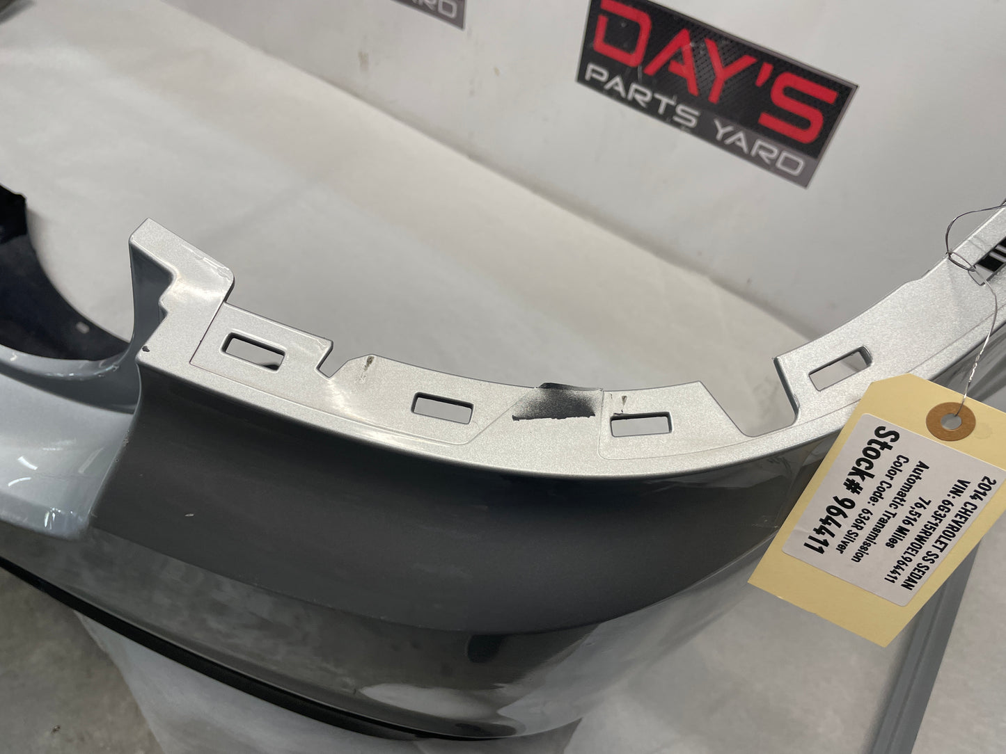2014 Chevy SS Rear Bumper Cover OEM - Day's Parts Yard