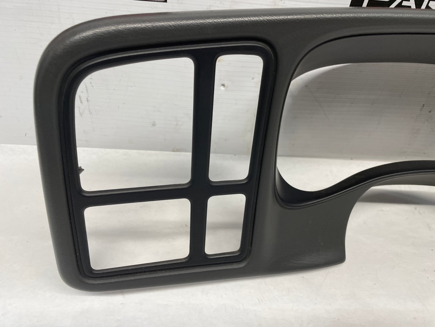 2004 GMC Sierra K1500 Gray Ebony Radio Cluster Dash Trim Bezel OEM - Day's Parts Yard