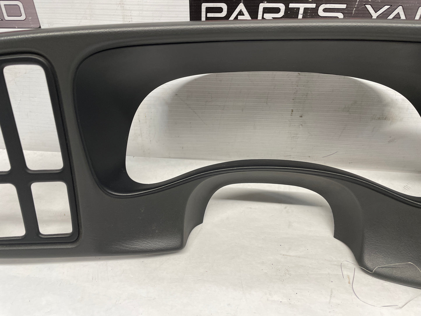 2004 GMC Sierra K1500 Gray Ebony Radio Cluster Dash Trim Bezel OEM - Day's Parts Yard