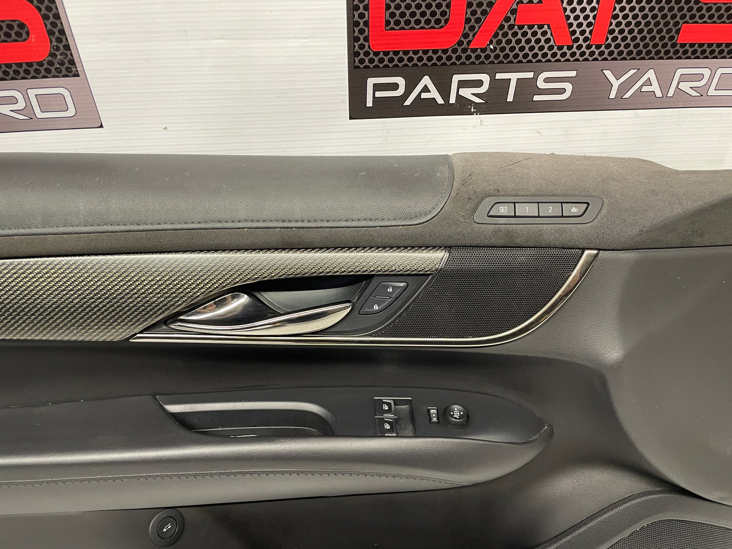 2016 Cadillac ATS-V Coupe LH Driver Interior Door Card Panel Trim OEM - Day's Parts Yard