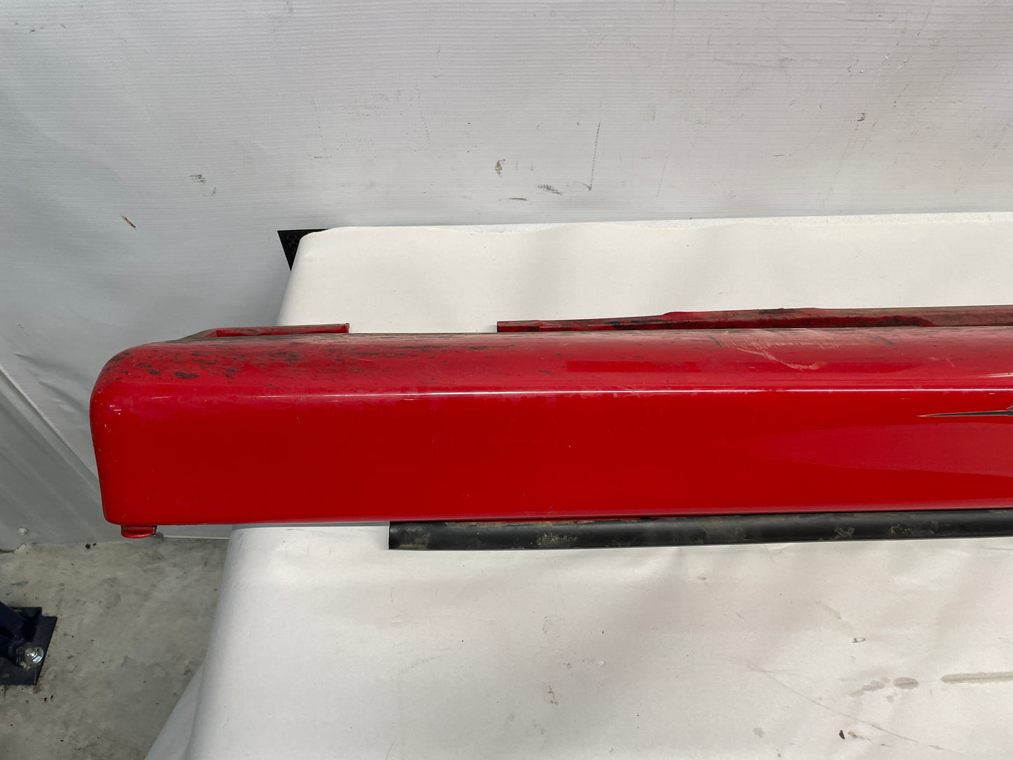 2004 Pontiac GTO RH Passenger Rocker Molding Side Skirt Red OEM - Day's Parts Yard