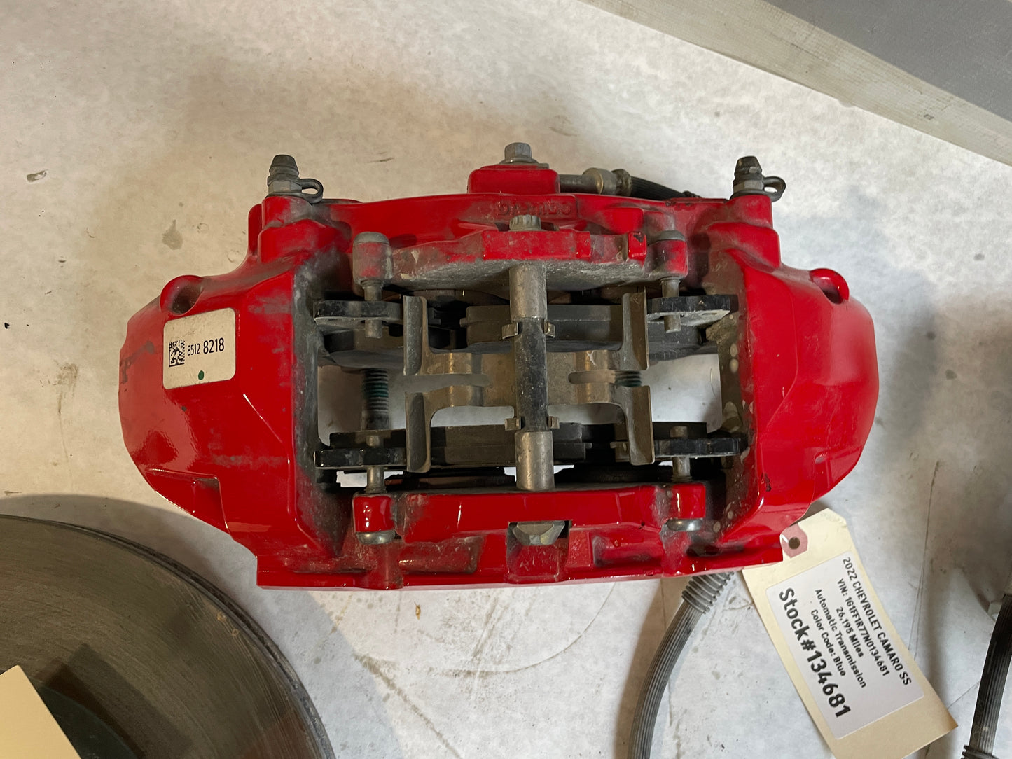 2022 Chevy Camaro SS Front Brembo Calipers and Rotors OEM - Day's Parts Yard