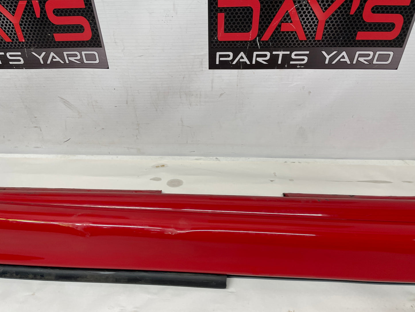 2004 Pontiac GTO RH Passenger Rocker Molding Side Skirt Red OEM - Day's Parts Yard