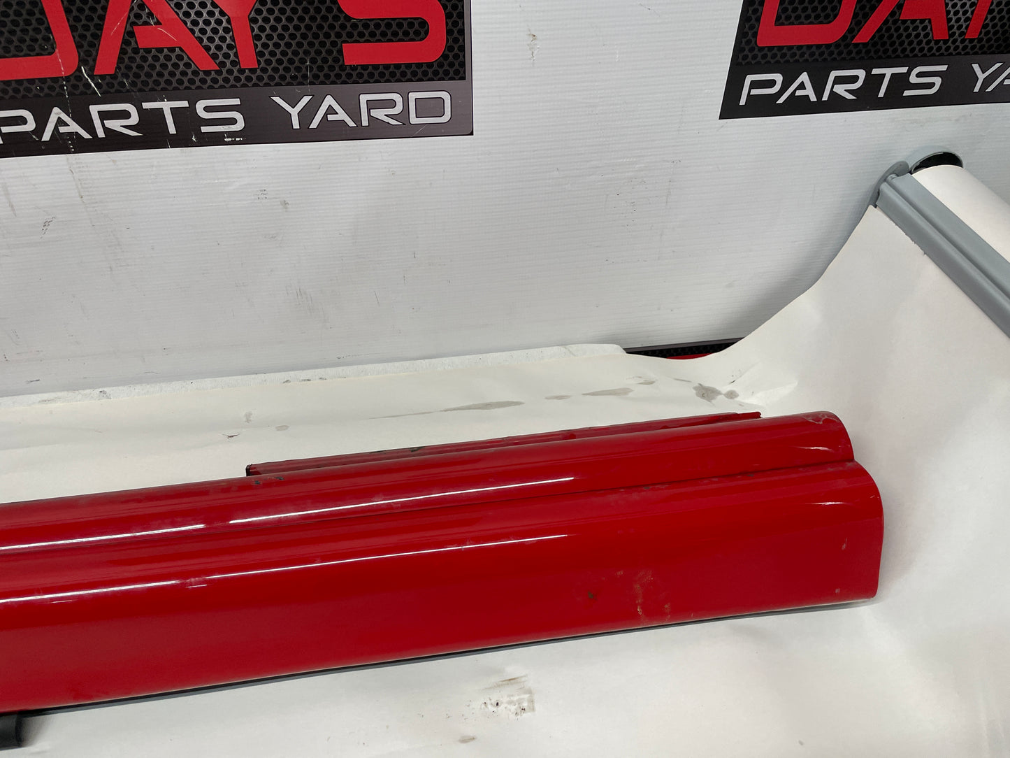 2004 Pontiac GTO RH Passenger Rocker Molding Side Skirt Red OEM - Day's Parts Yard