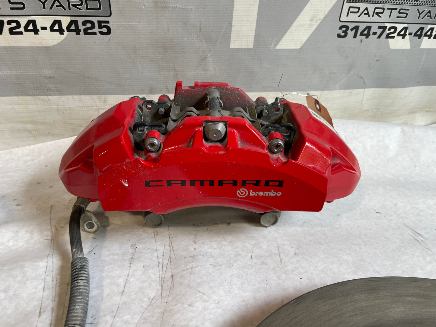 2022 Chevy Camaro SS Front Brembo Calipers and Rotors OEM - Day's Parts Yard