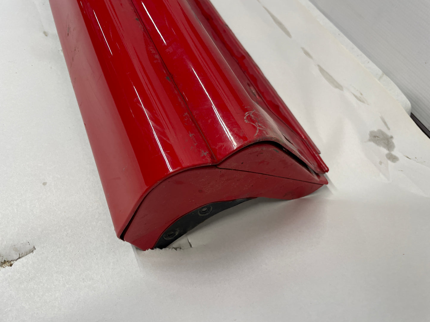 2004 Pontiac GTO RH Passenger Rocker Molding Side Skirt Red OEM - Day's Parts Yard
